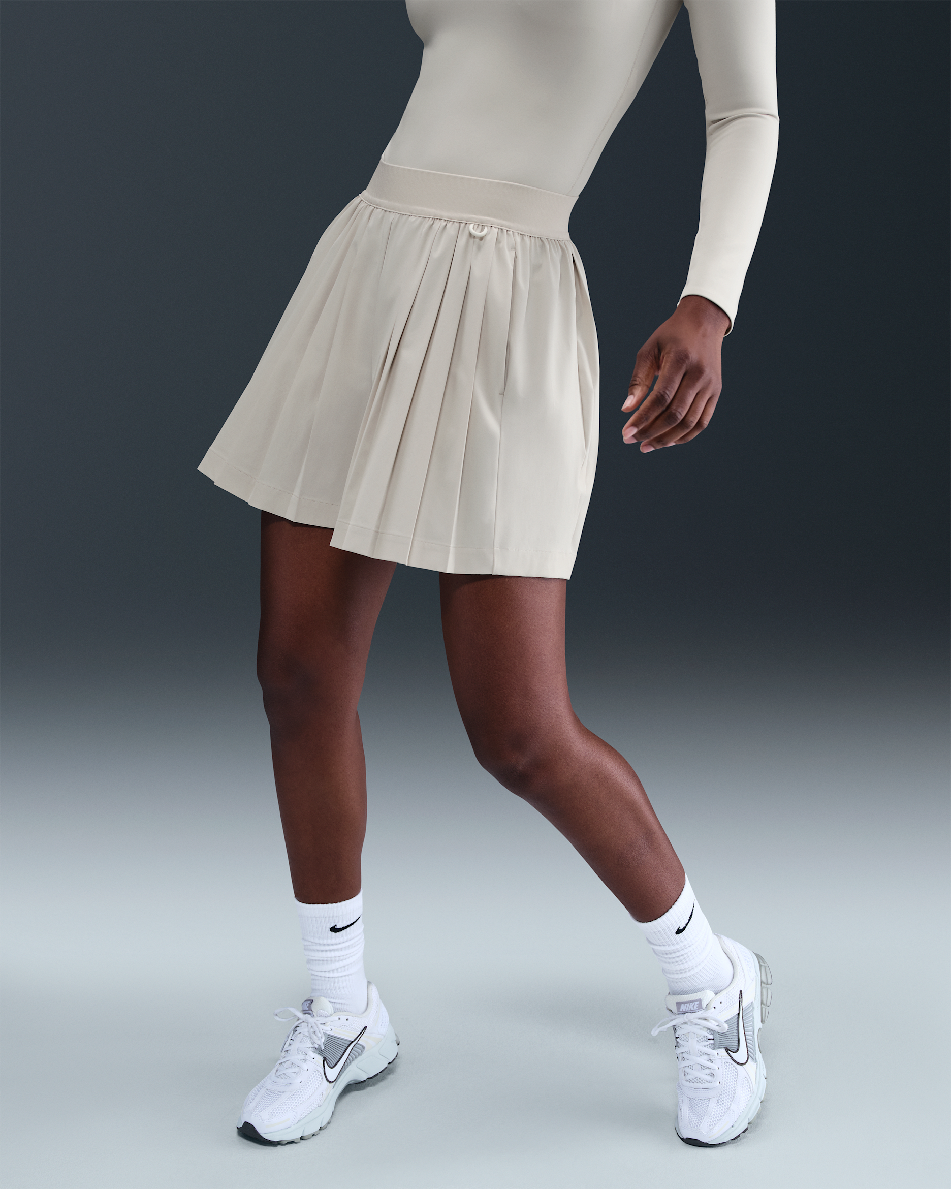 Nike 24.7 PerfectStretch Women's Dri-FIT High-Waisted Loose Pleated Skort