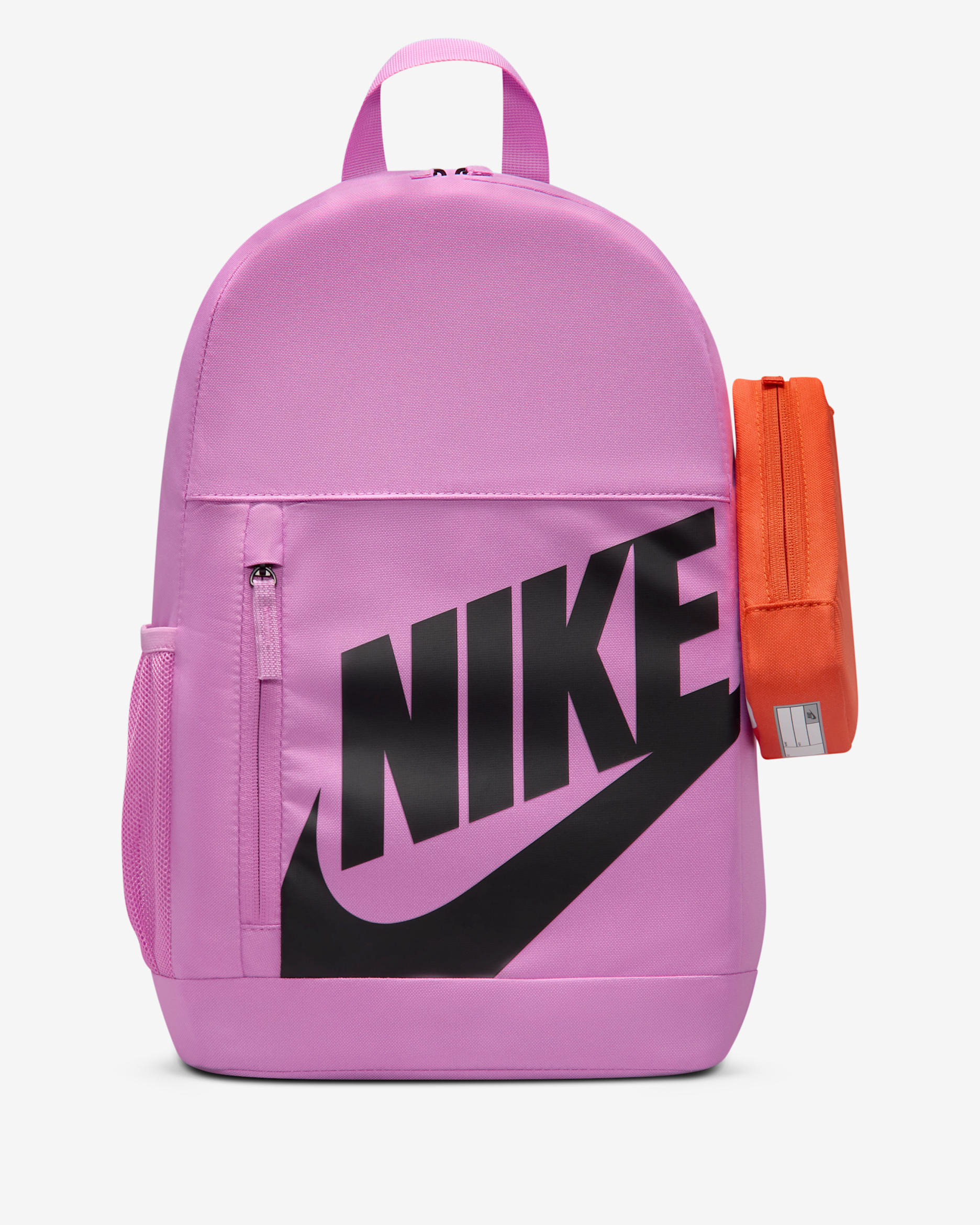 Nike Older Kids' Backpack (20L) - Light Magenta/Orange/Black