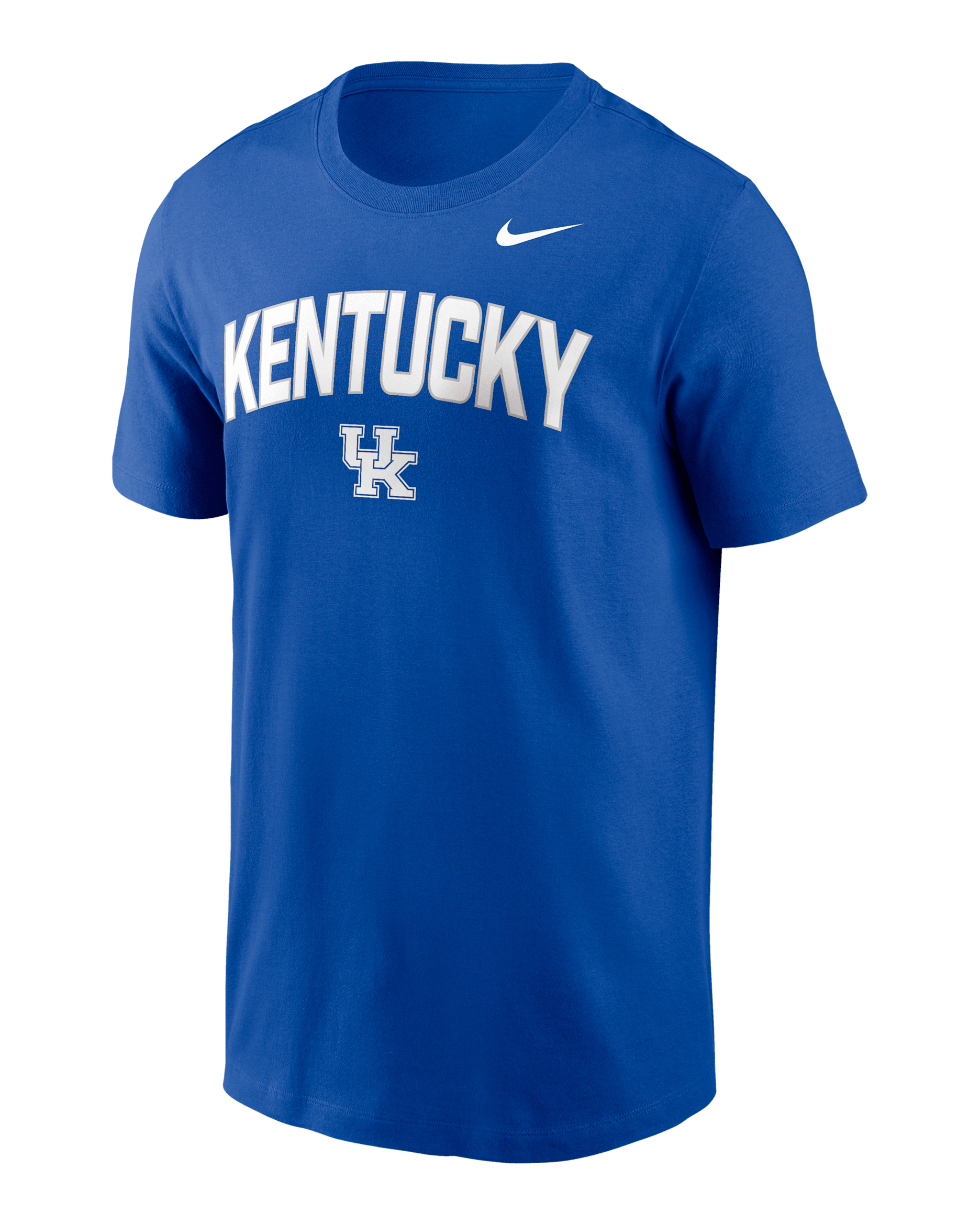 Kentucky Primetime Arch Stack Men's Nike College T-Shirt - Royal