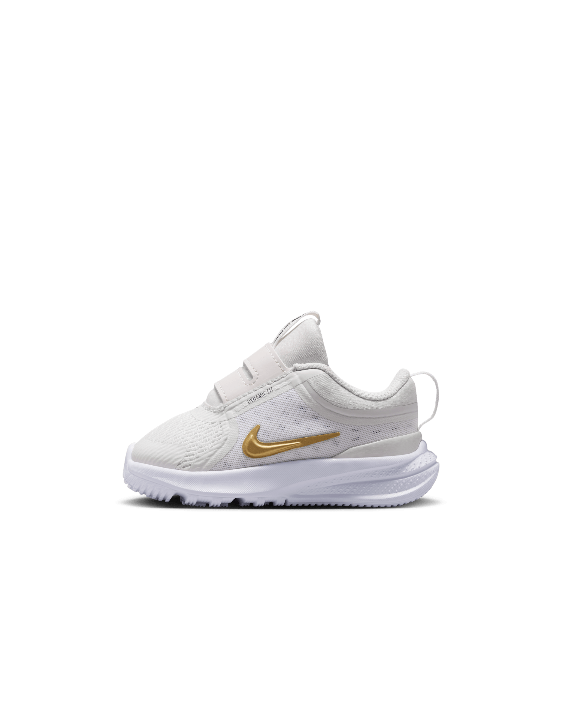 Tenis para bebé e infantil Nike Star Runner 5 - Tinte platino/Negro/Oro metalizado