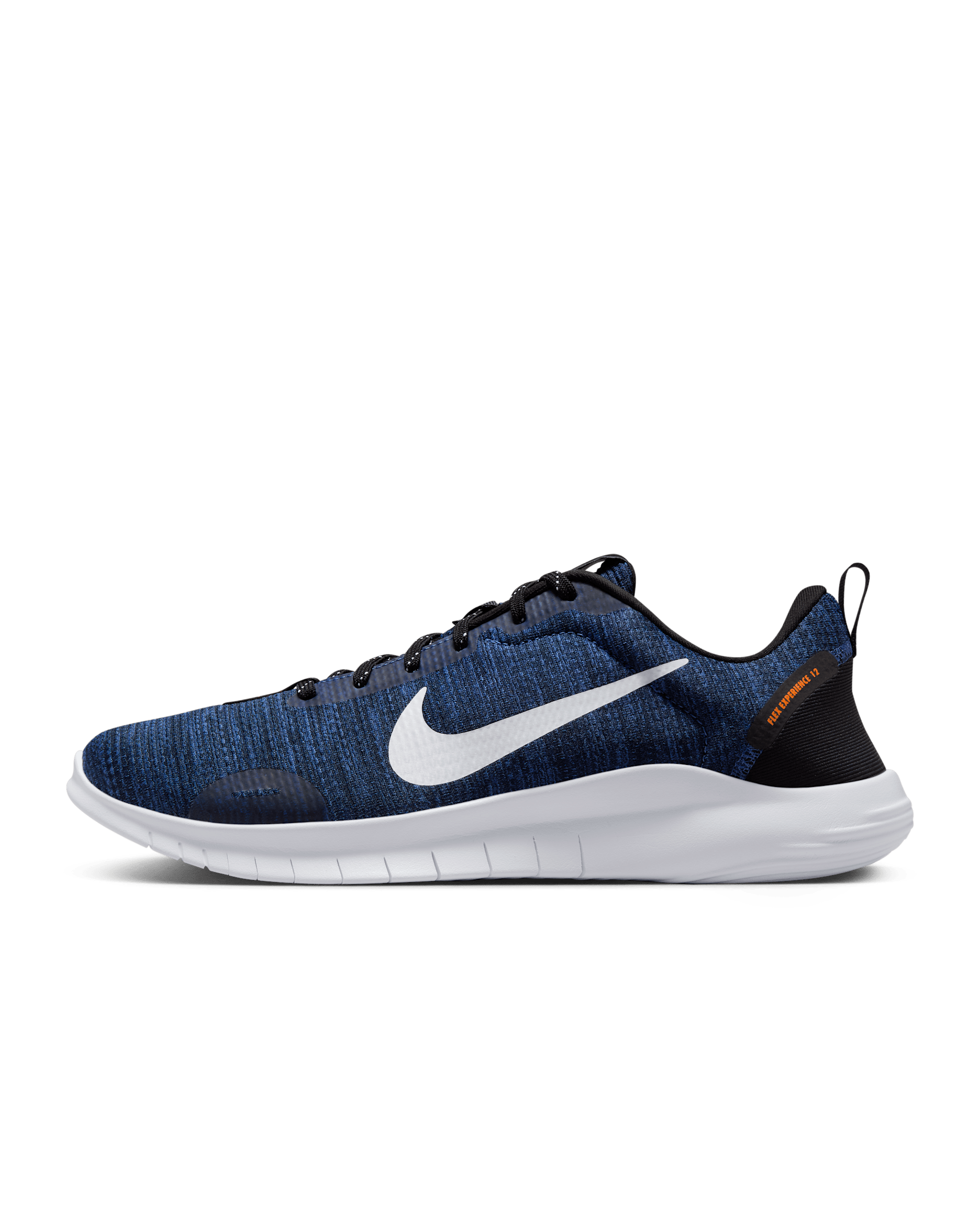 Nike Flex Experience Run 12 Men's Road Running Shoes - Astronomy Blue/Black/Hyper Crimson/White