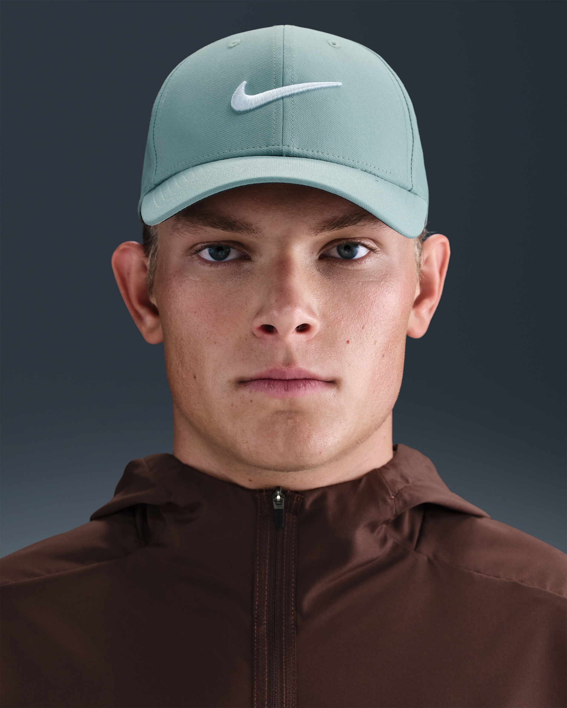 Nike Dri-FIT Club Swoosh 硬帽 - Cannon/白色