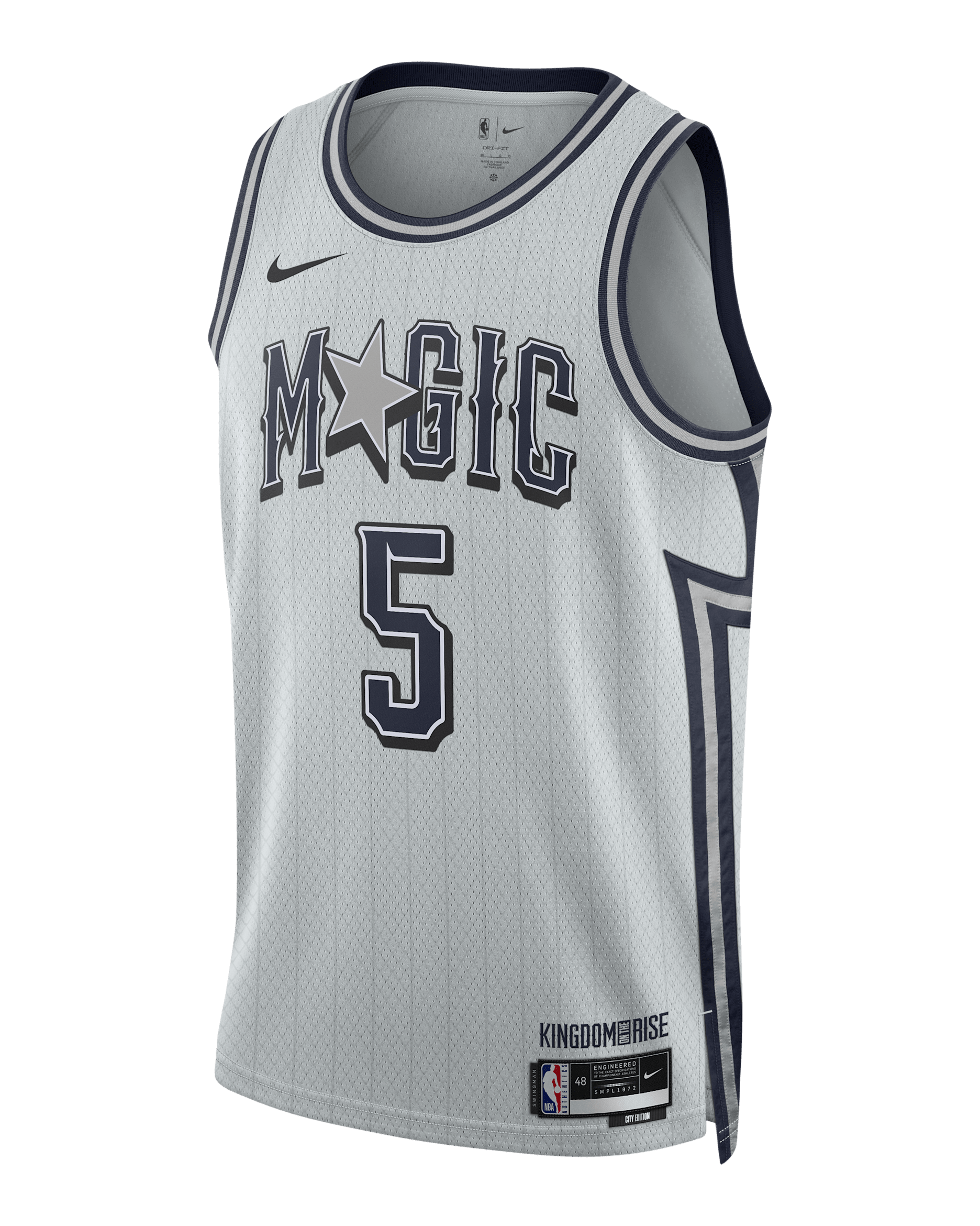 Paolo Banchero Orlando Magic 2024/25 City Edition Men's Nike Dri-FIT NBA Swingman Jersey - Pure Platinum