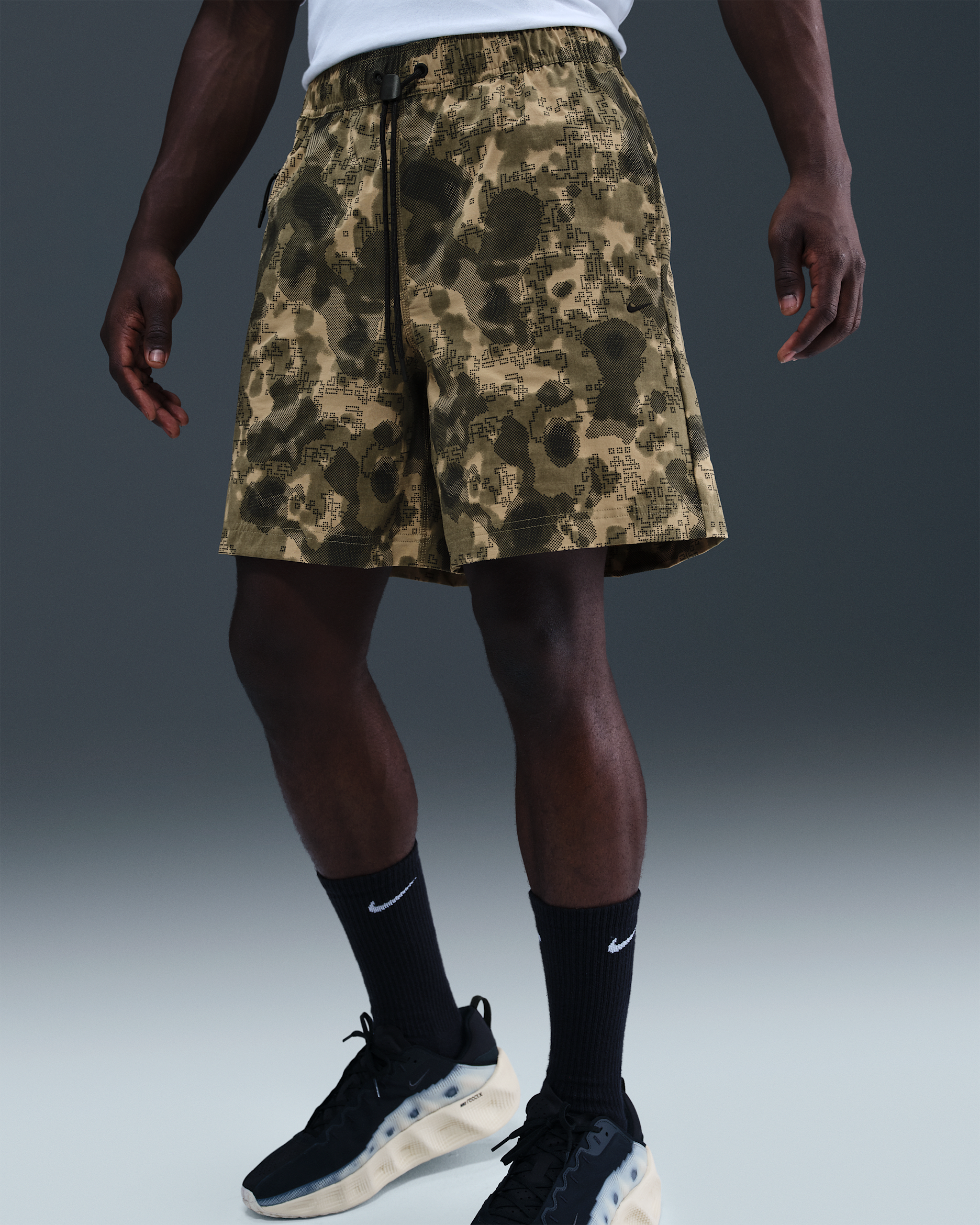 Nike Tech Men's Dri-FIT Woven Camo Shorts