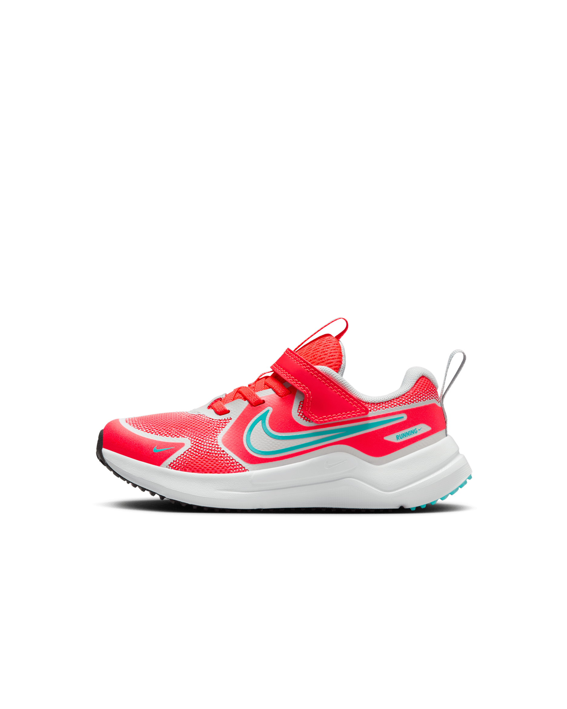 Nike Cosmic Runner Younger Kids' Shoes - Bright Crimson/Pure Platinum/Black/Dusty Cactus