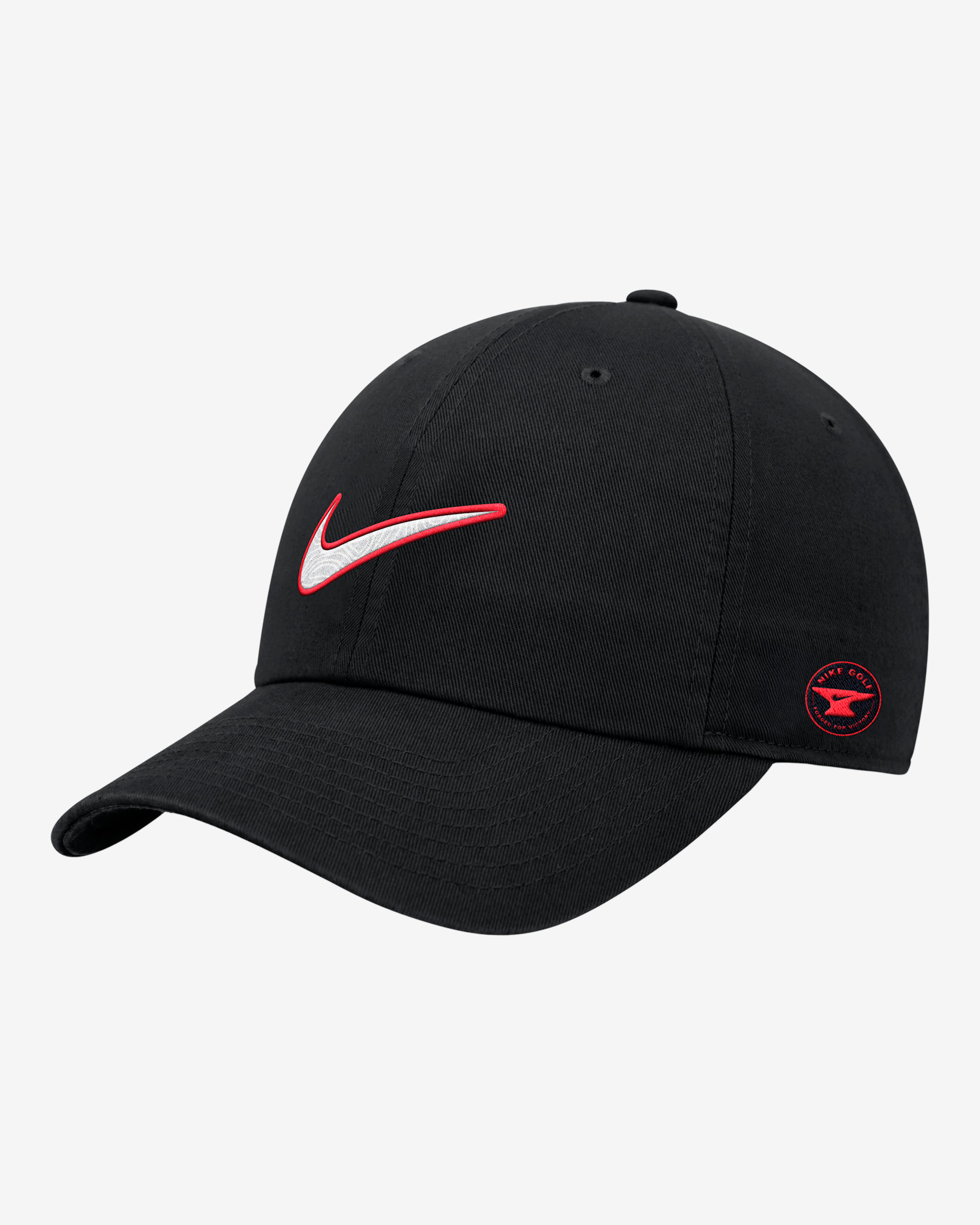 Gorra de golf ajustable Nike Club - Negro
