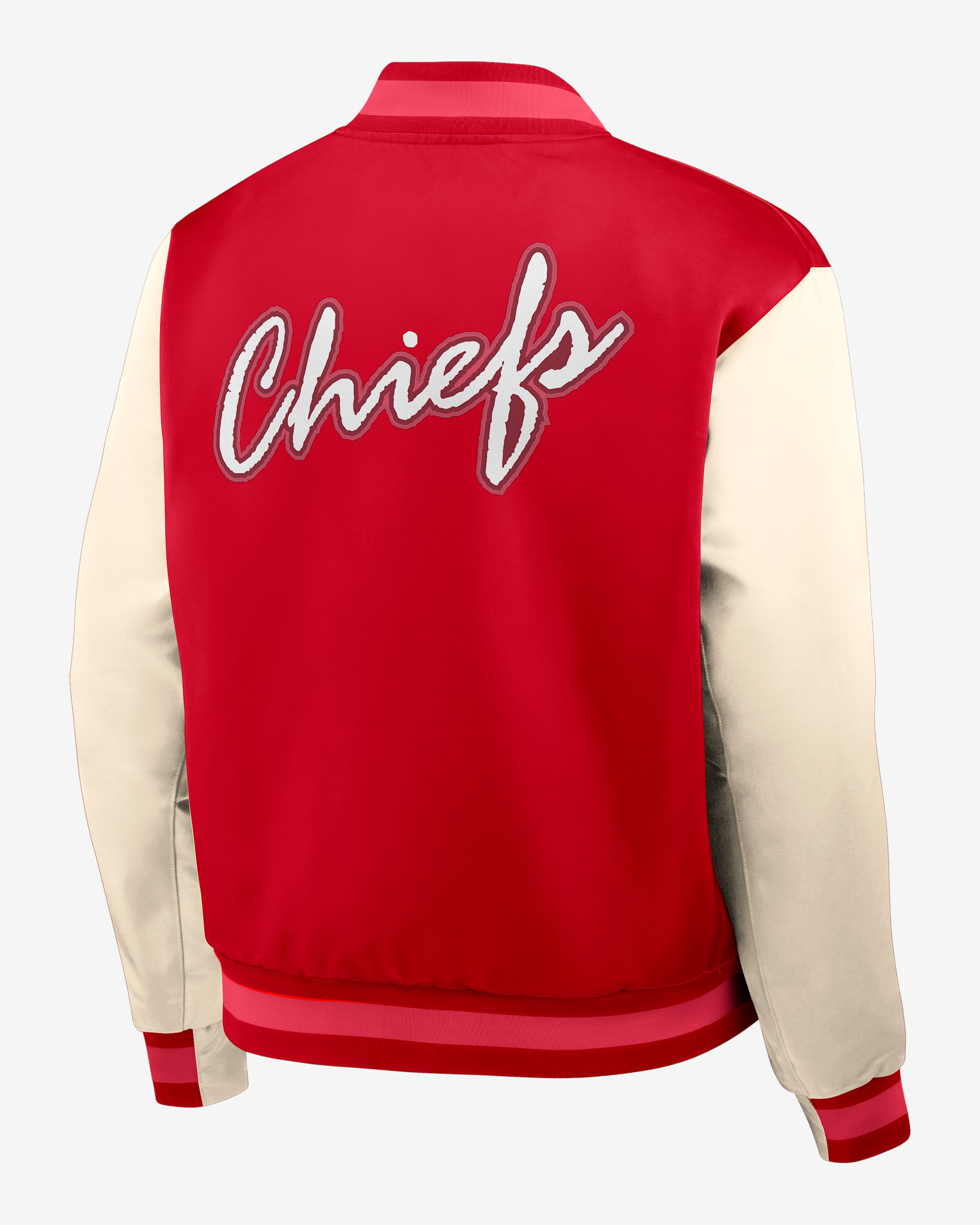 Kansas City Chiefs Rewind Legacy Men's Nike NFL Full-Snap Bomber Jacket