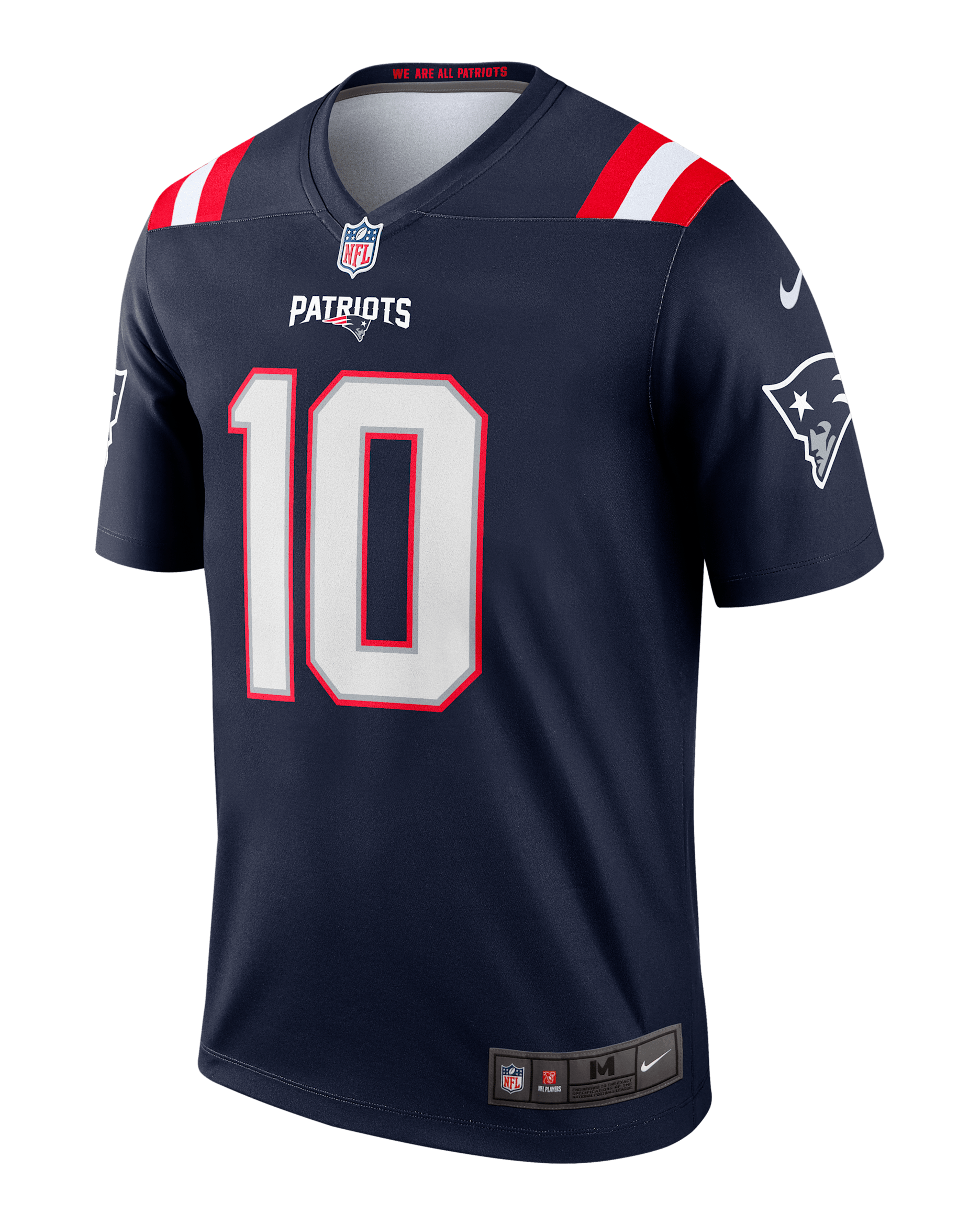 Drake Maye New England Patriots Men's Nike Dri-FIT NFL Legend Jersey - Navy