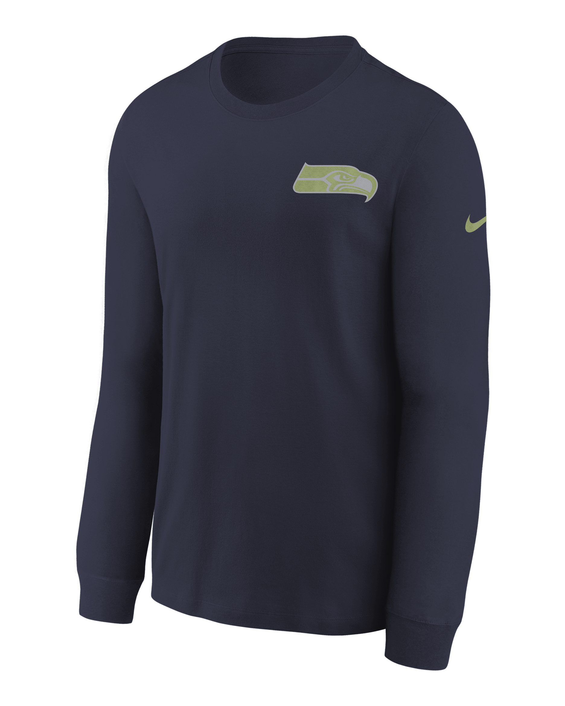 Seattle Seahawks Rivalry Big Kids' Nike NFL Long-Sleeve T-Shirt - Grey
