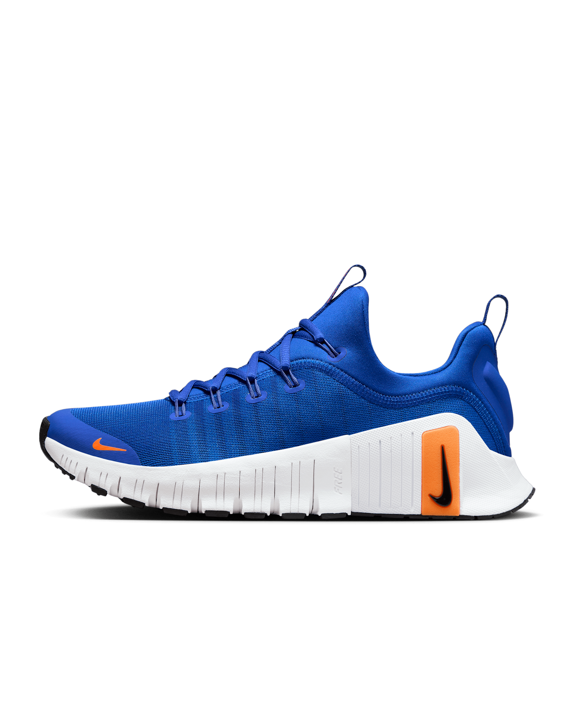 Nike Free Metcon 6 Women's Workout Shoes - Racer Blue/Sail/Total Orange/Black