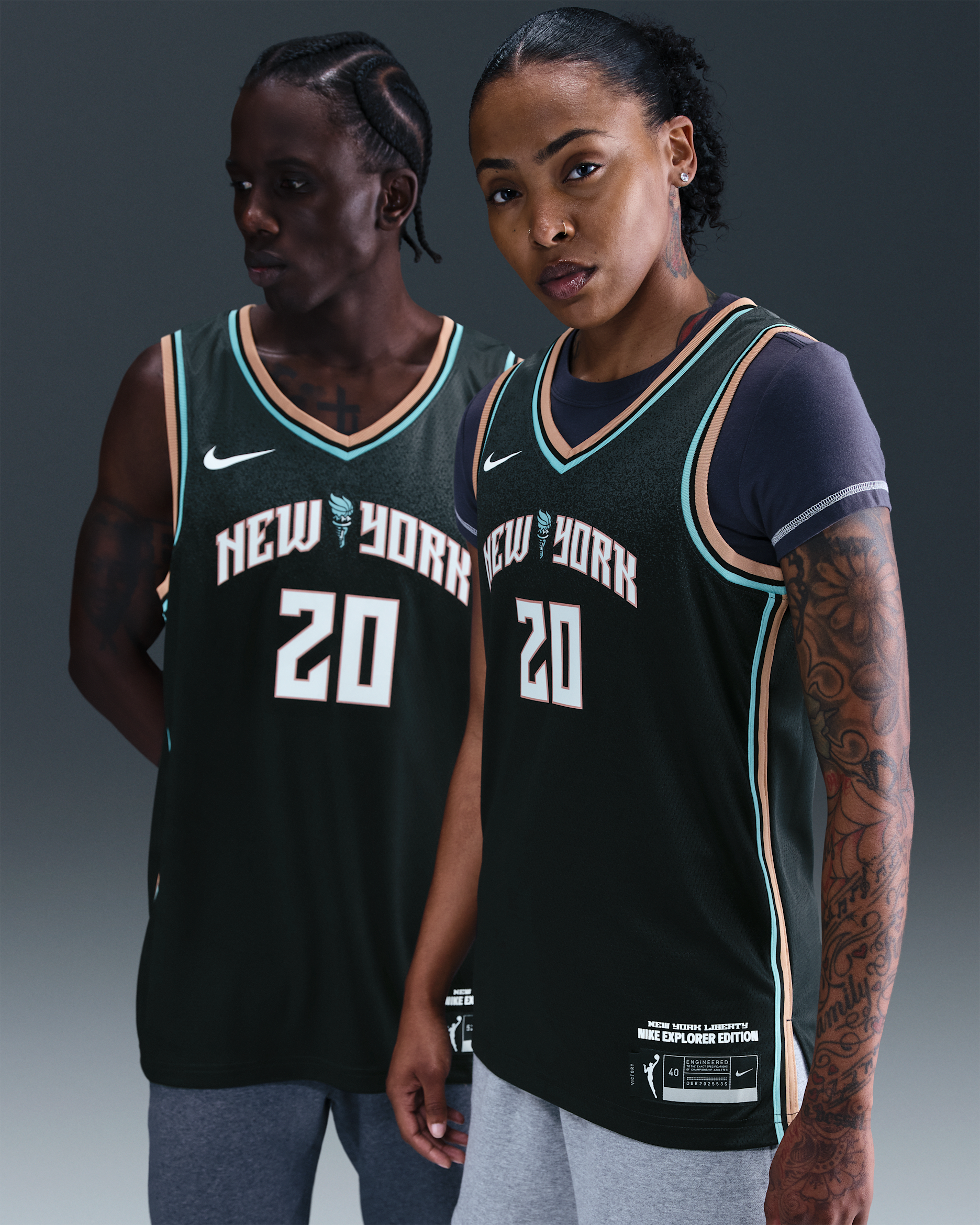 Sabrina Ionescu Liberty Explorer Edition Nike Dri-FIT WNBA Victory Jersey - Black