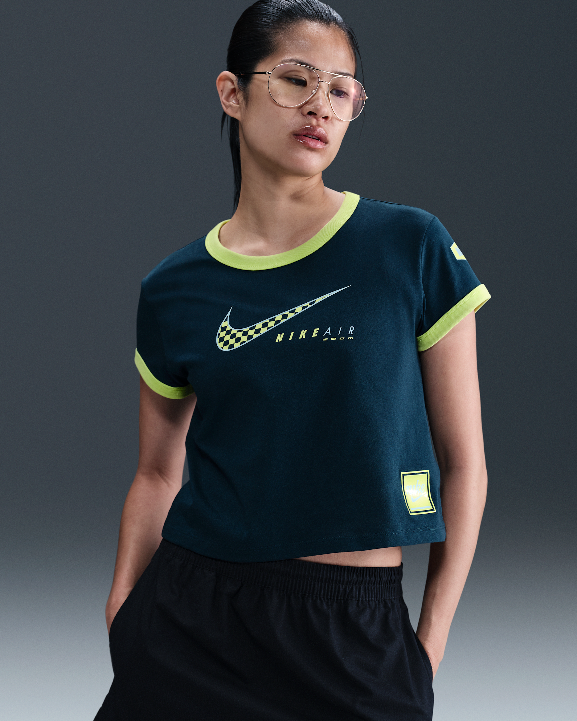 Nike Sportswear Club Women's Short-Sleeve T-Shirt - Armory Navy
