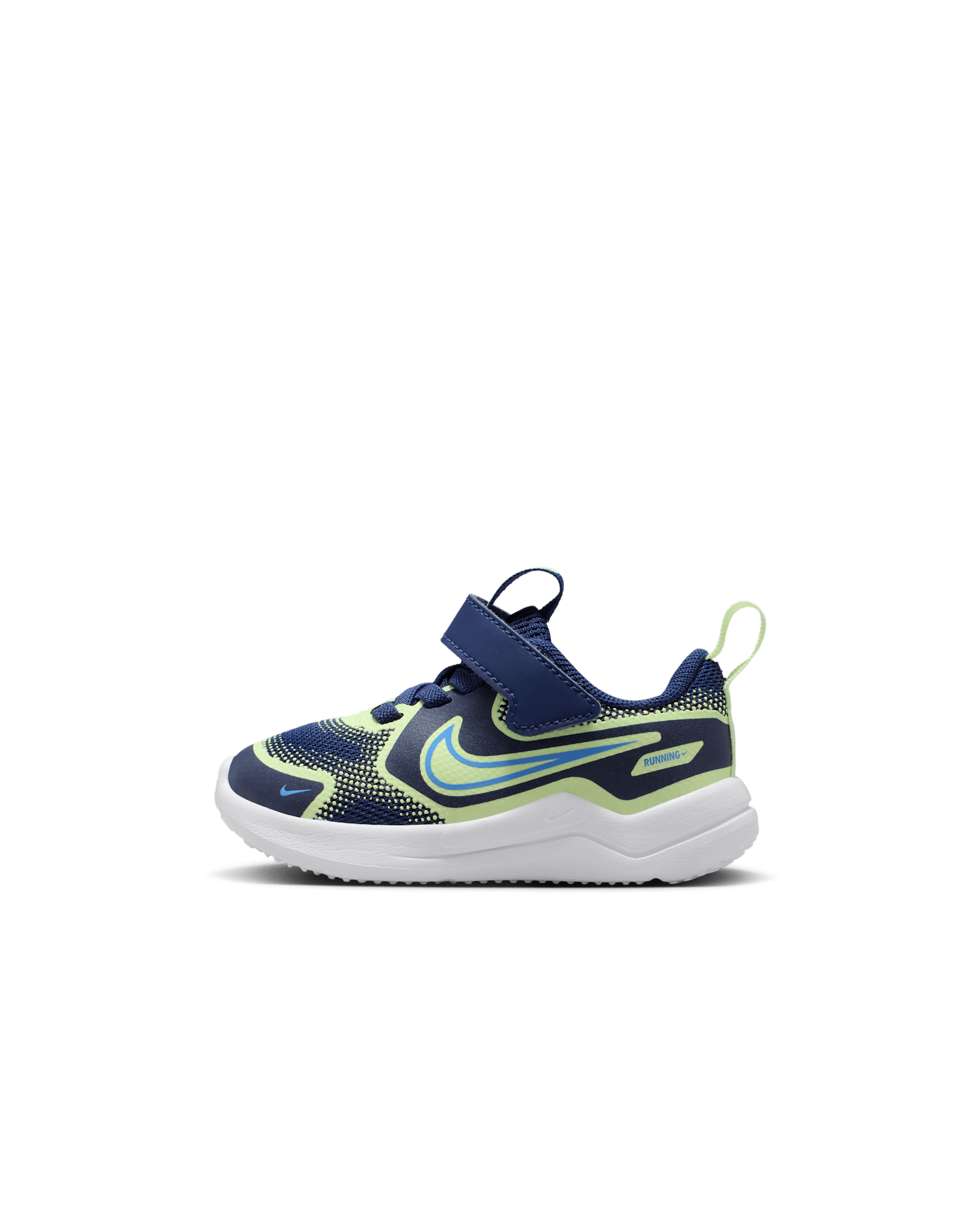 Nike Cosmic Runner Baby/Toddler Shoes - Blue Void/Barely Volt/University Blue