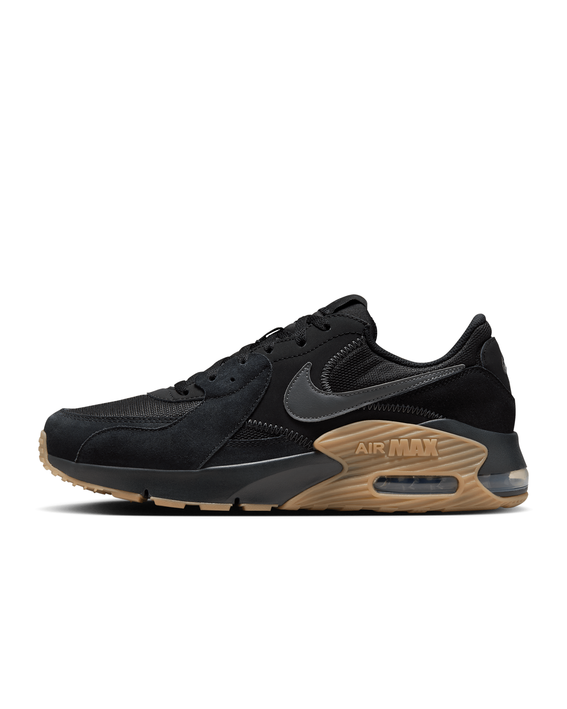 Tenis para hombre Nike Air Max Excee - Negro/Marrón claro goma/Antracita
