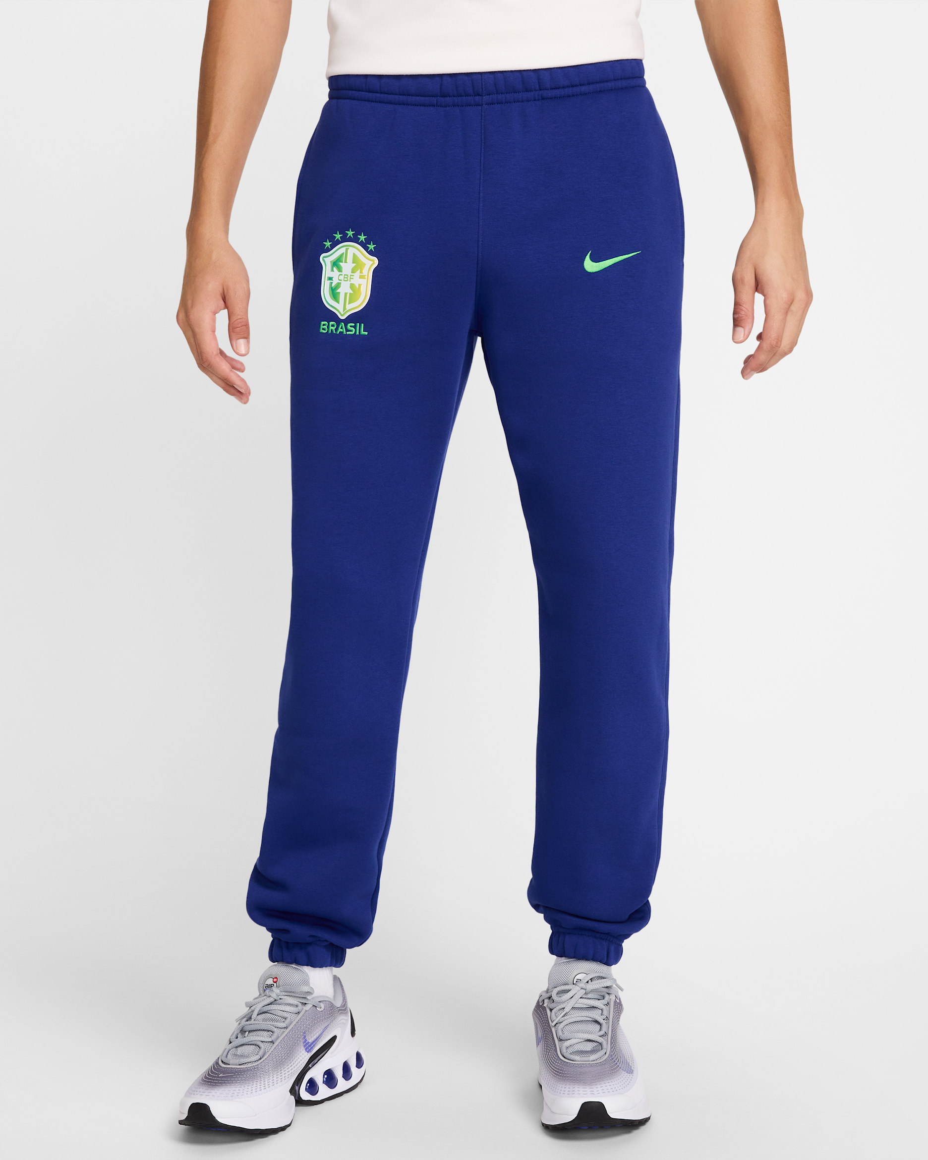 Brazil Club Pants de fútbol Nike para hombre - Azul royal intenso/Verde chispa claro