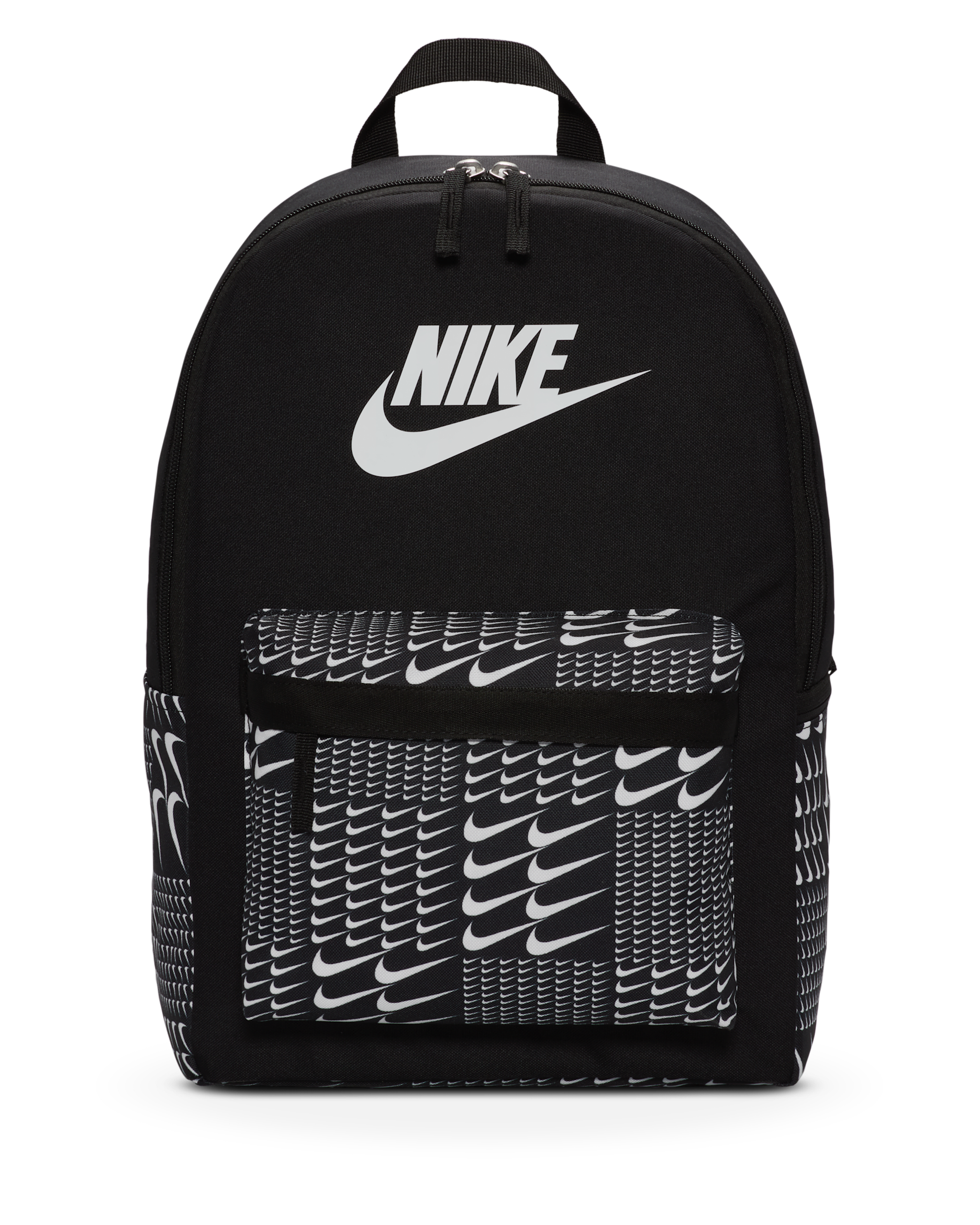Nike Heritage Backpack (25L) - Black/White/White