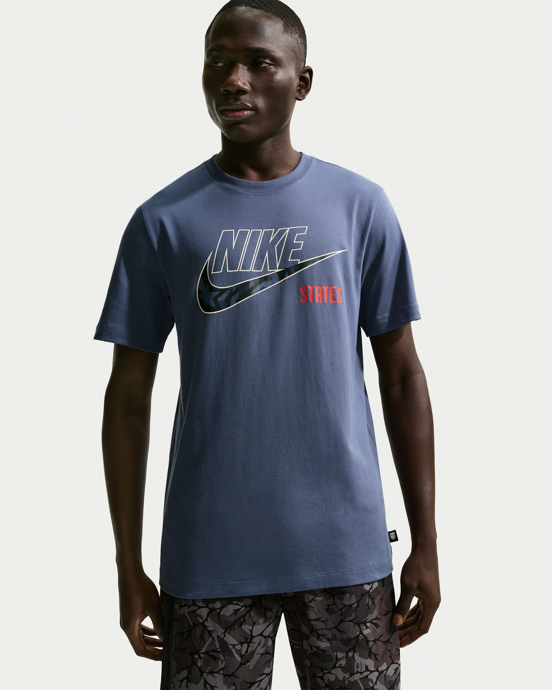 USMNT Men's Nike Soccer T-Shirt - Diffused Blue