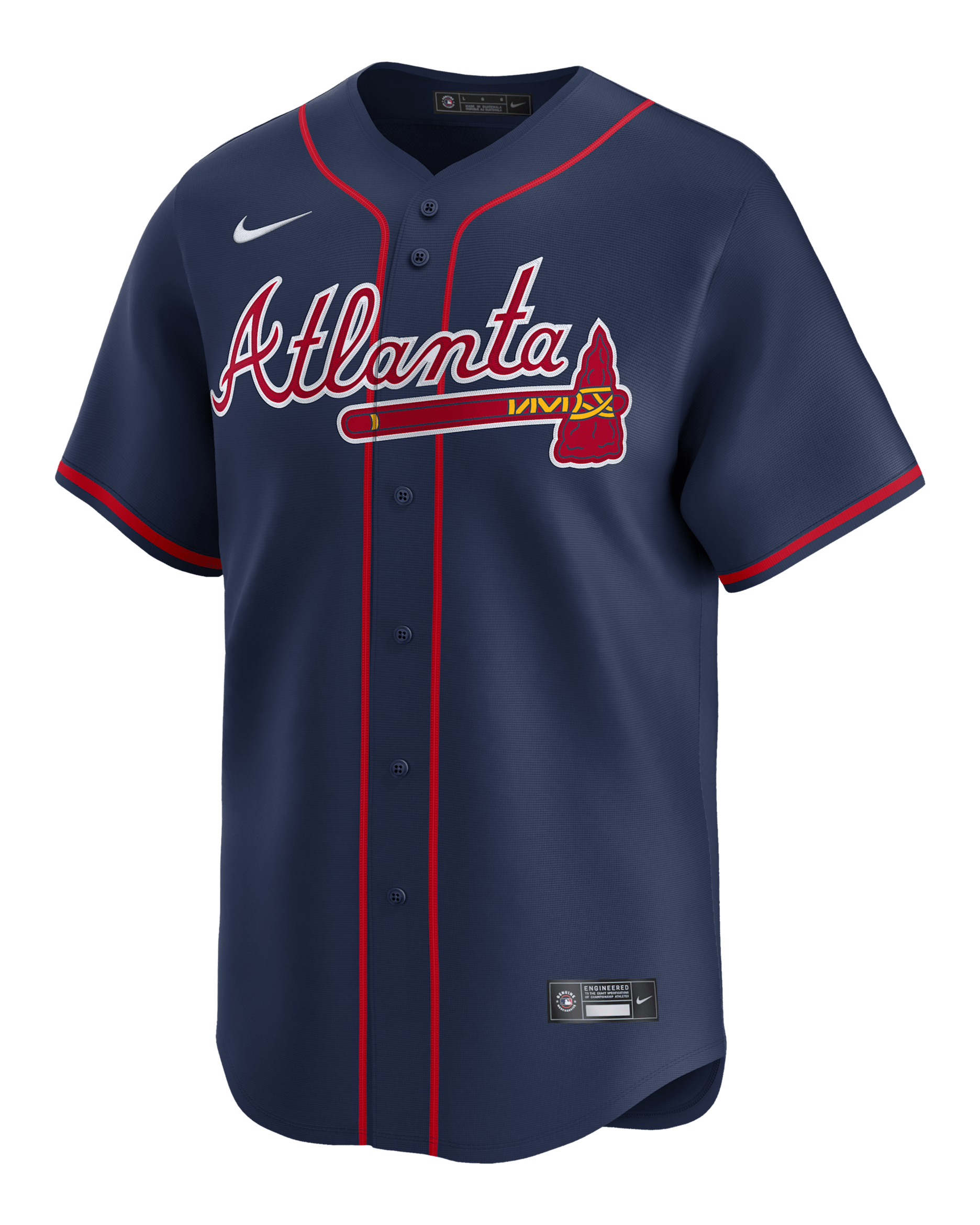 Atlanta Braves Men's Nike Dri-FIT ADV MLB Limited Jersey - Navy