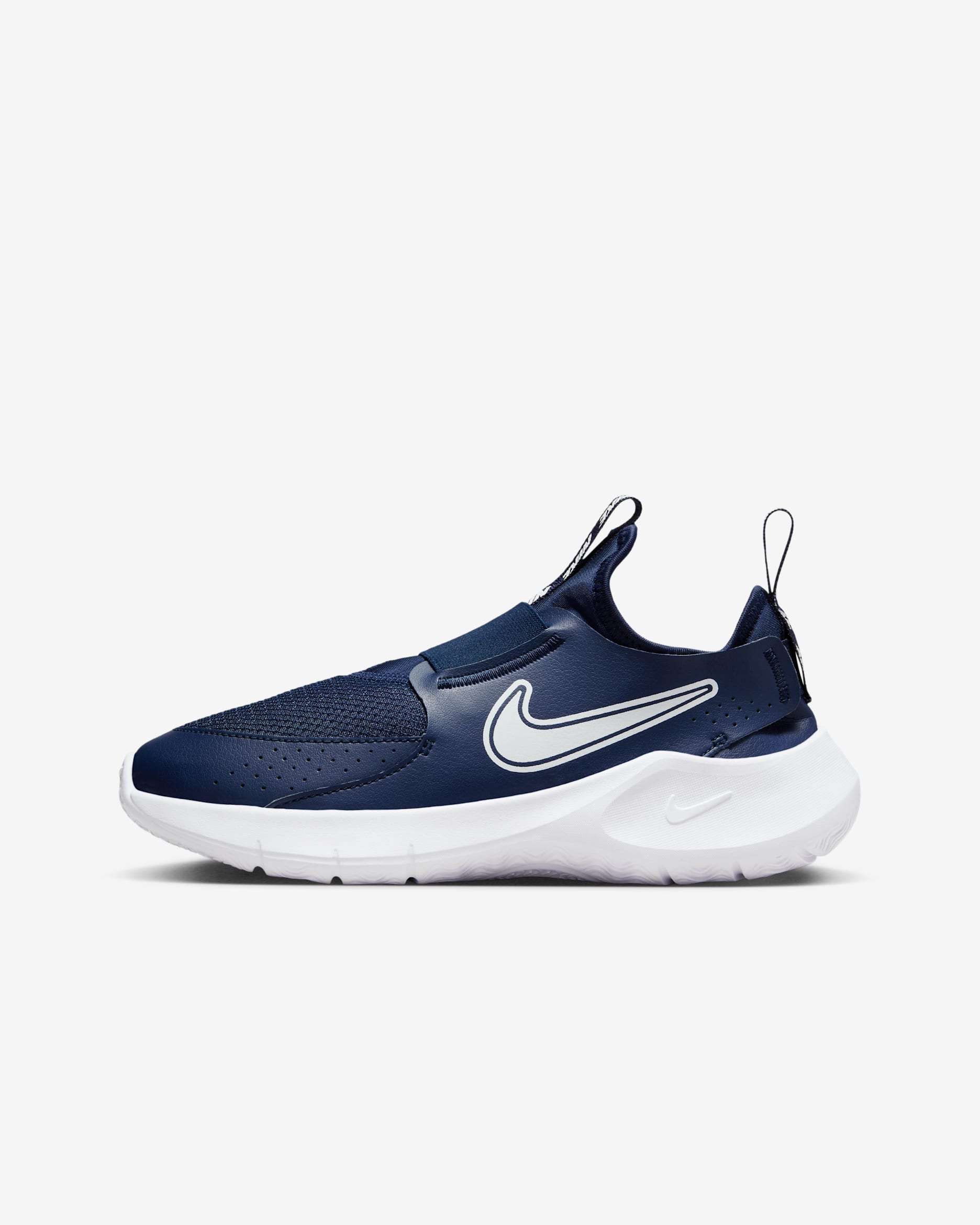 Nike Flex Runner 3 Older Kids' Road Running Shoes - Midnight Navy/White