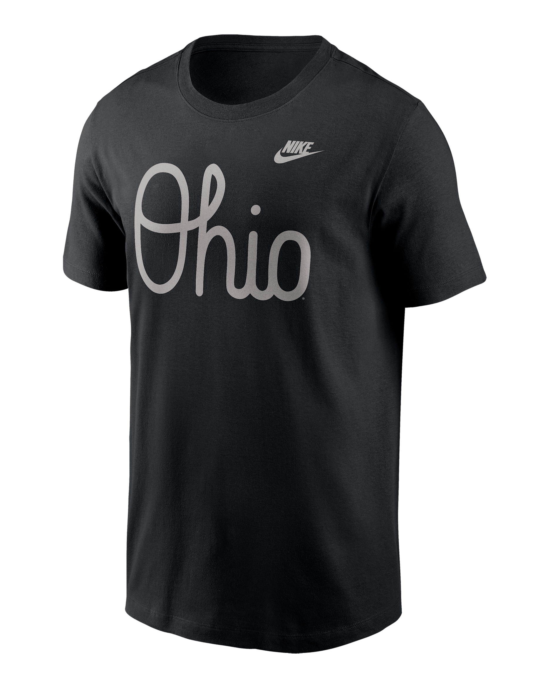Ohio State Vintage Script Men's Nike College T-Shirt - Black