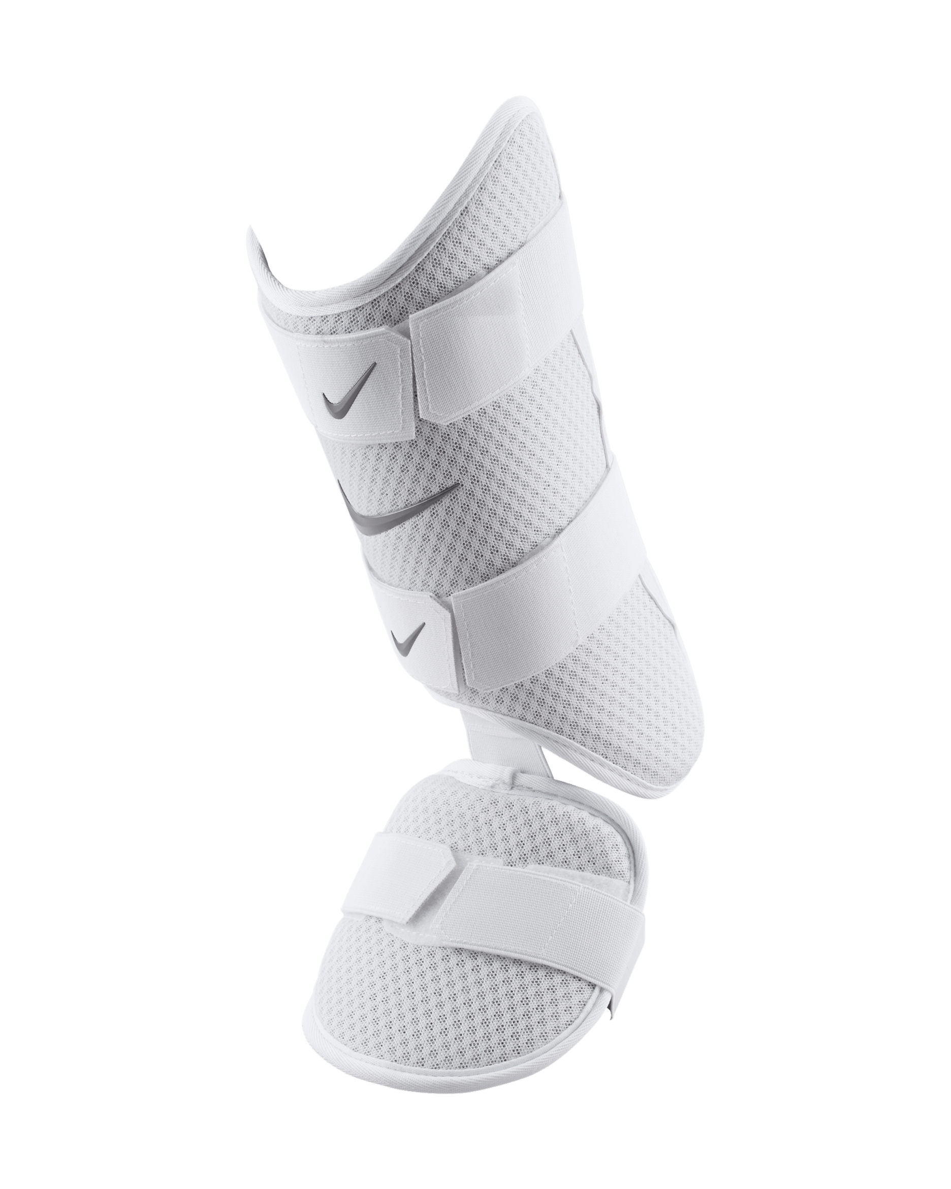 Nike Diamond Baseball Batter's Leg Guard (Left Handed Hitter) - White
