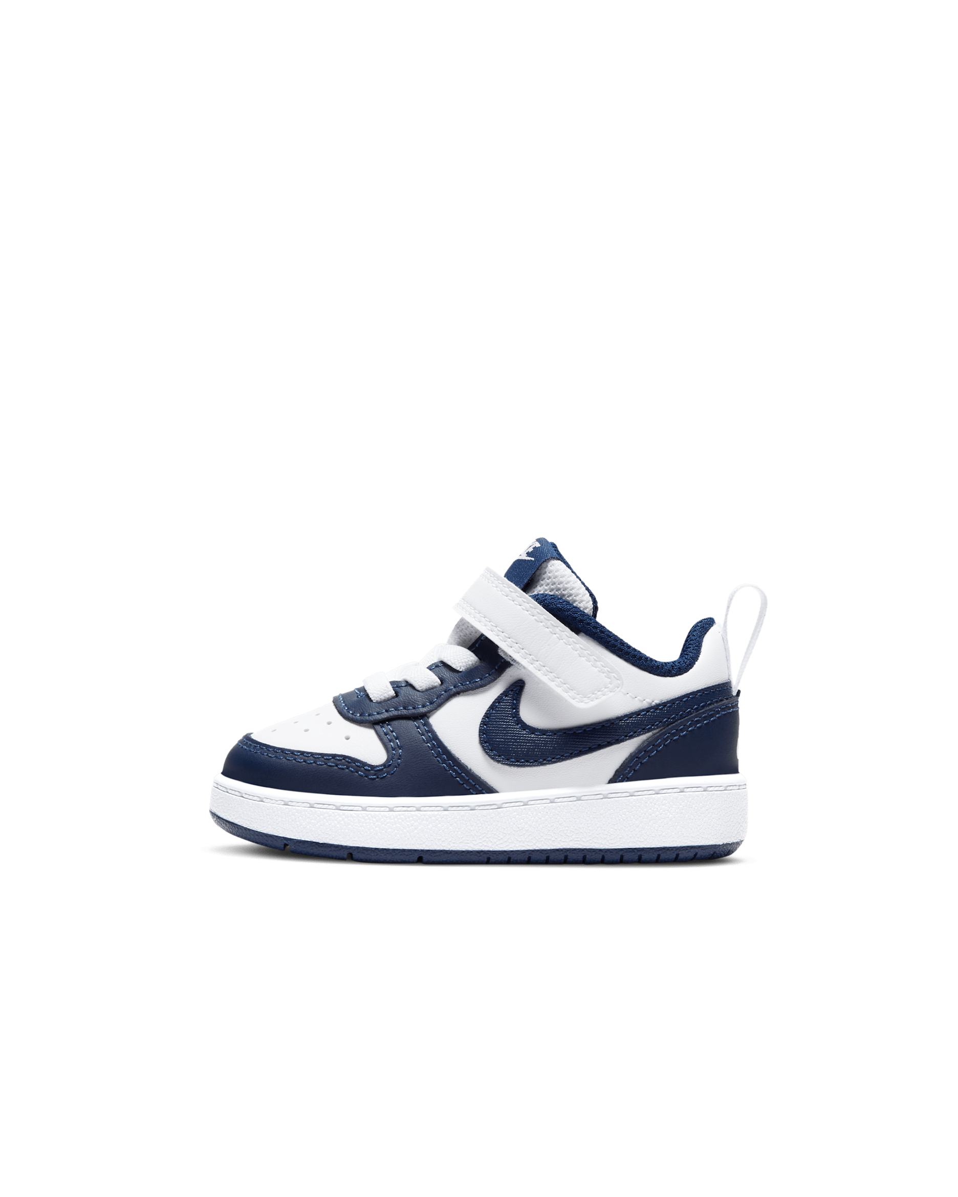 Nike Court Borough Low 2 Baby/Toddler Shoes - White/Signal Blue/Blue Void