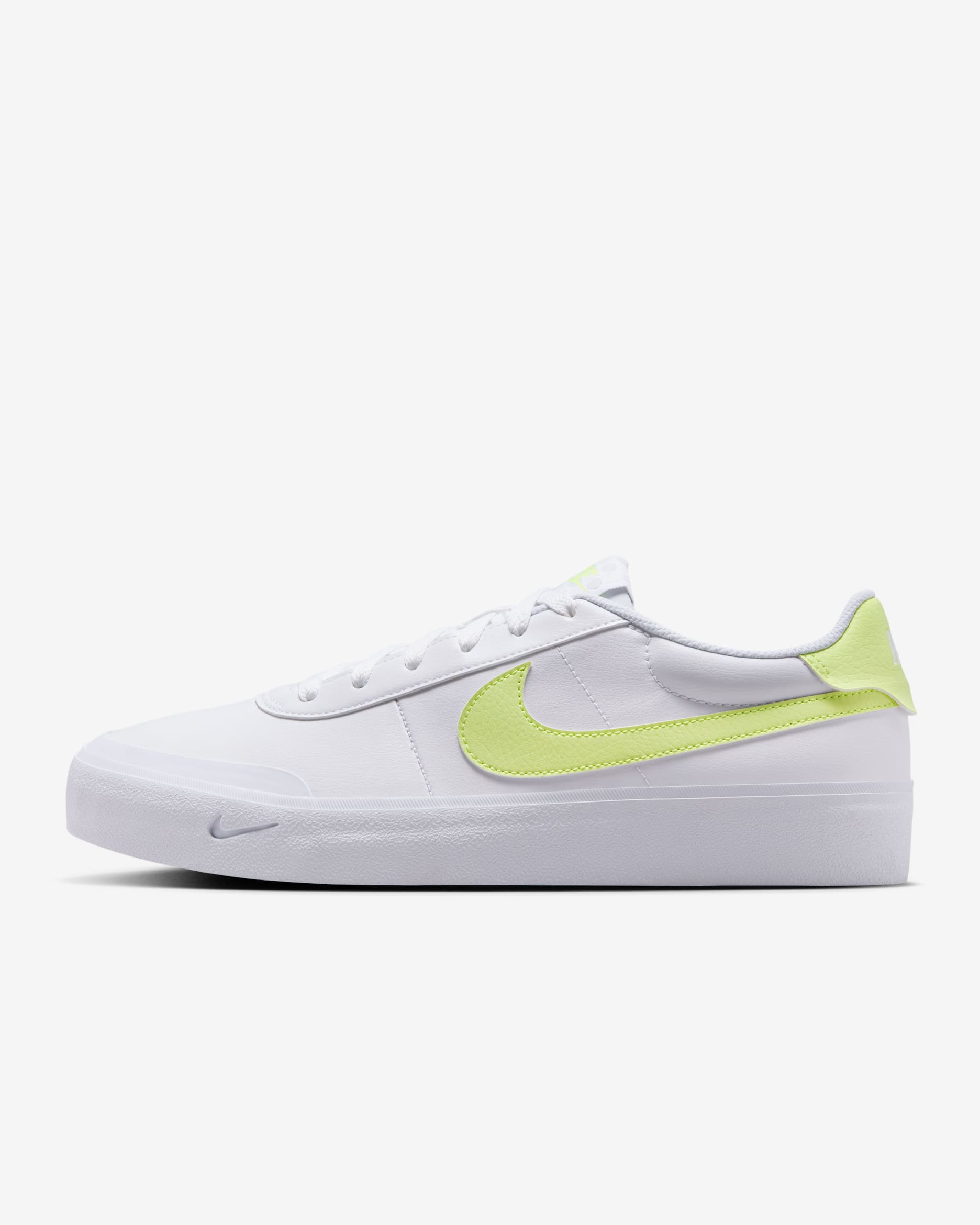 Tenis para hombre Nike Court Shot - Blanco/Toque de limón claro