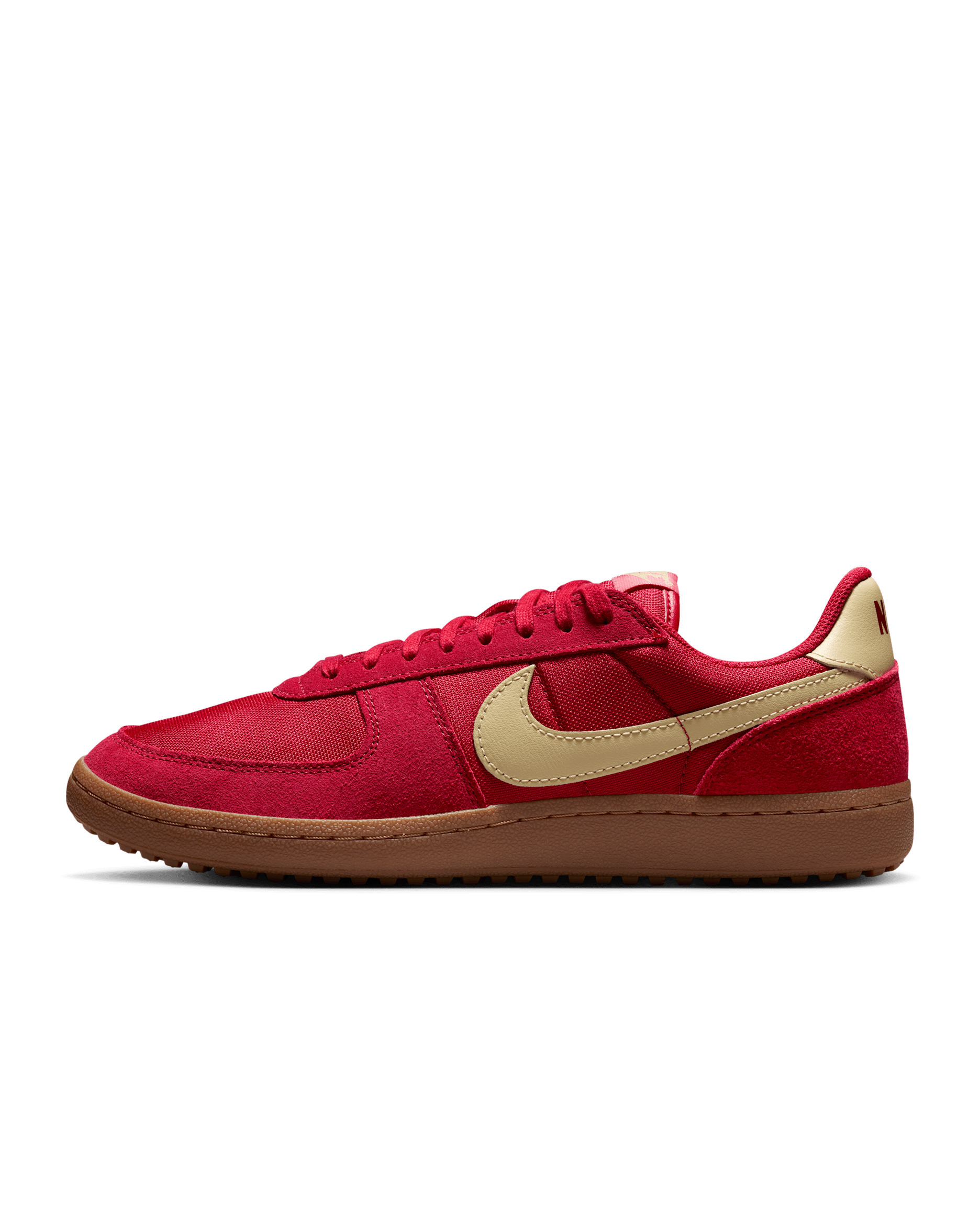 Nike Field General 男鞋 - Gym Red/Gum Medium Brown/Team Gold