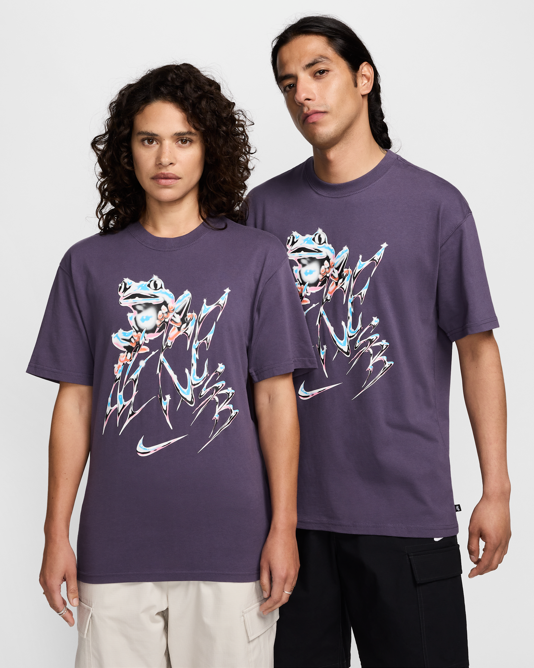 Nike SB M90 Skate T-Shirt - Dark Raisin