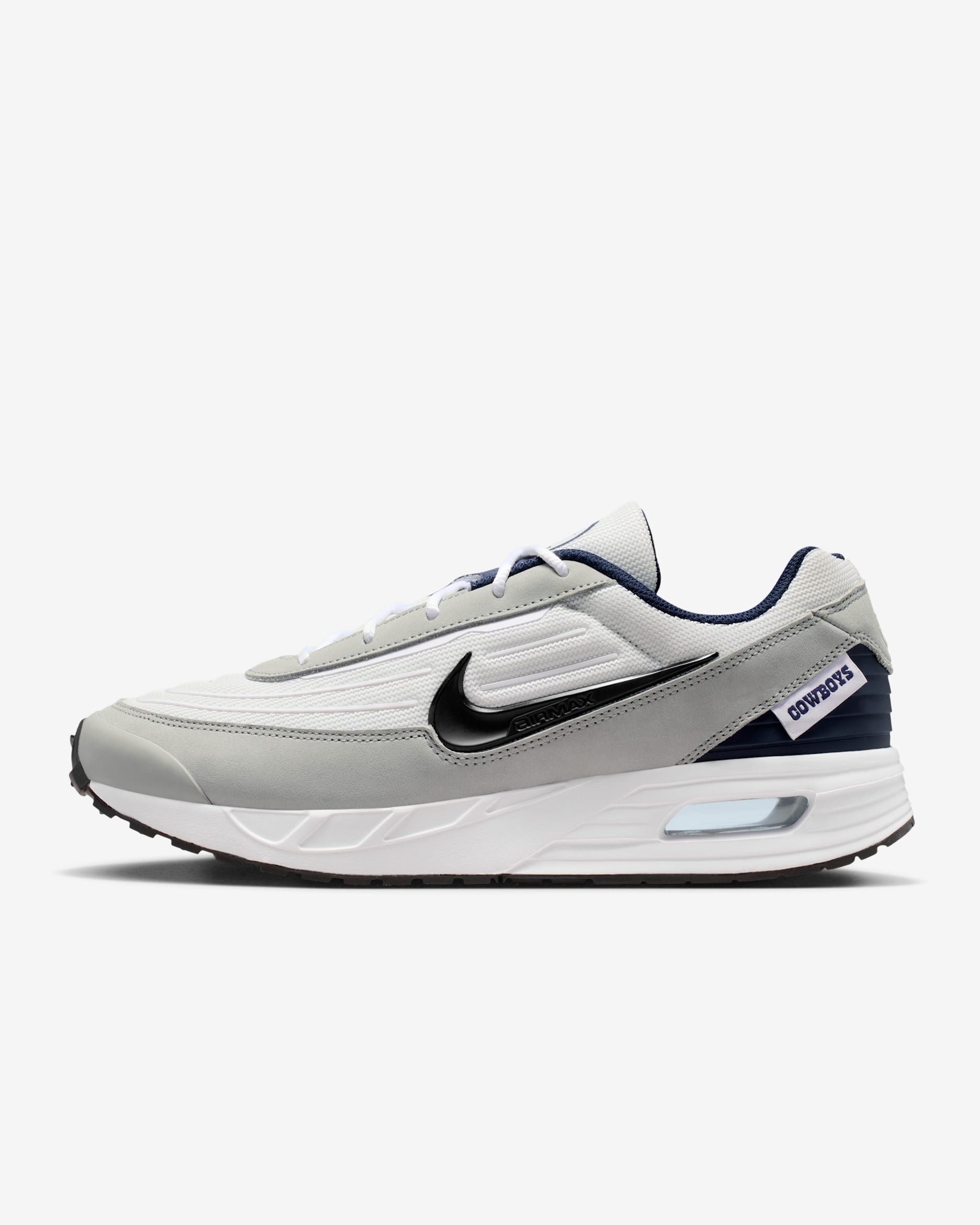 Dallas Cowboys Air Max Verse Men's Nike NFL Shoes - White/College Navy/Black