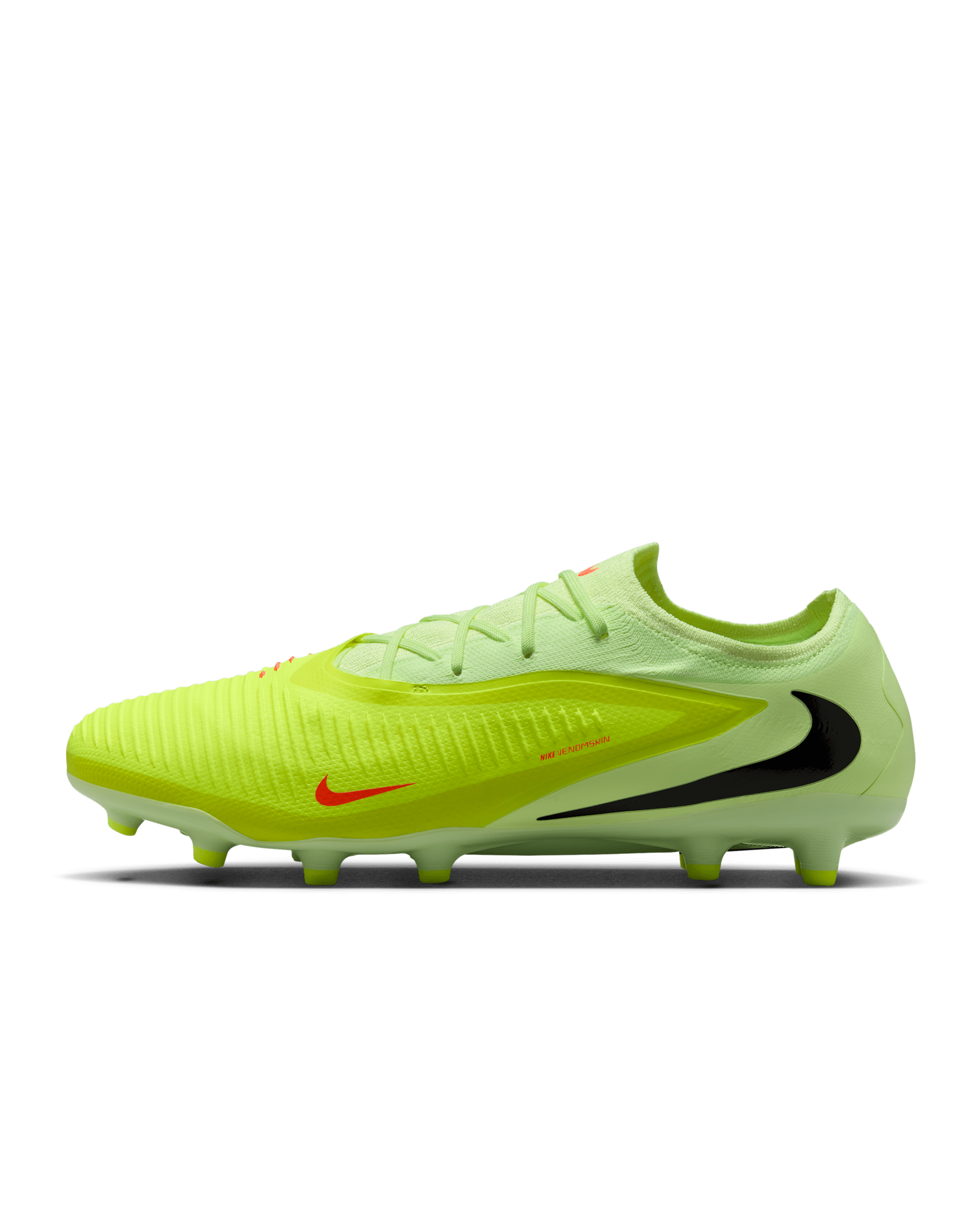 Nike Phantom 6 Low Pro Artificial-Grass Football Boot - Hyper Crimson/Limelight/Black