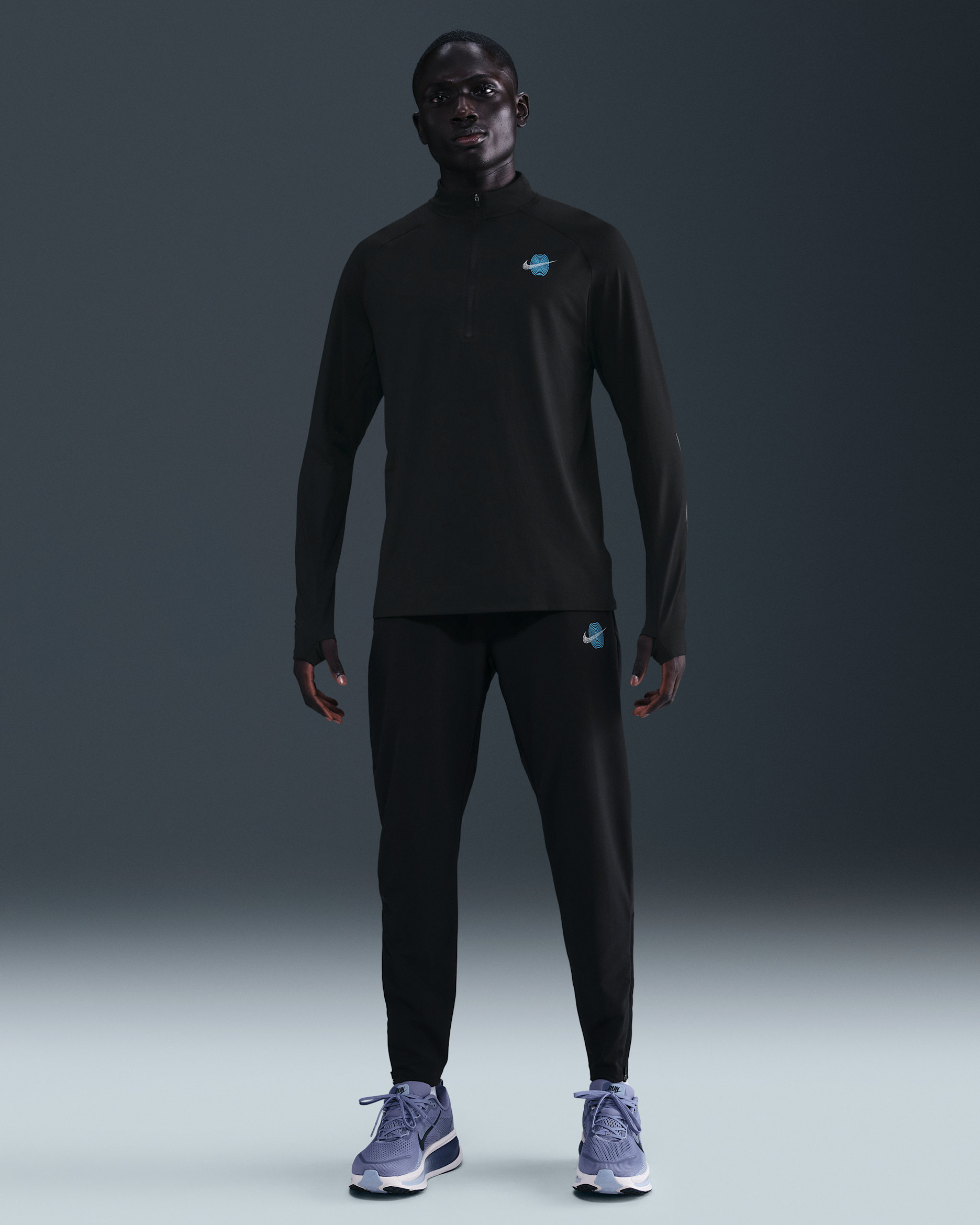 Nike Stride Men's Dri-FIT Woven Running Trousers - Black
