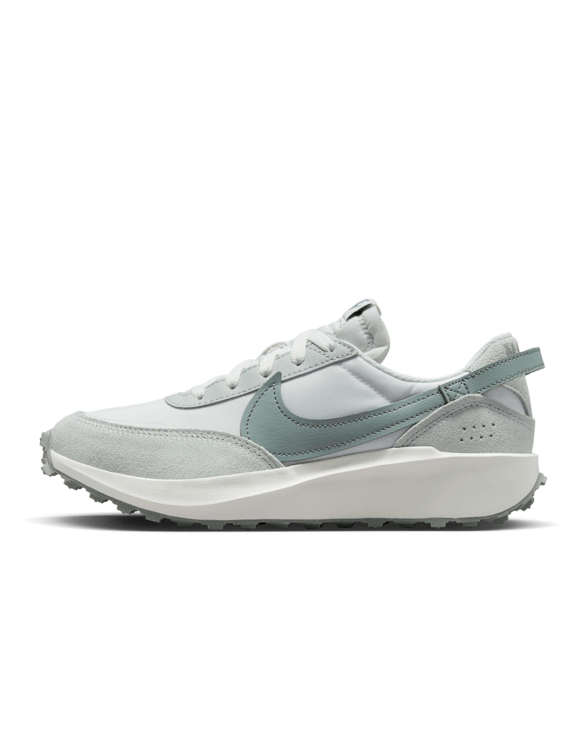 Nike Waffle Debut Women's Shoes - Summit White/Light Silver/Mica Green
