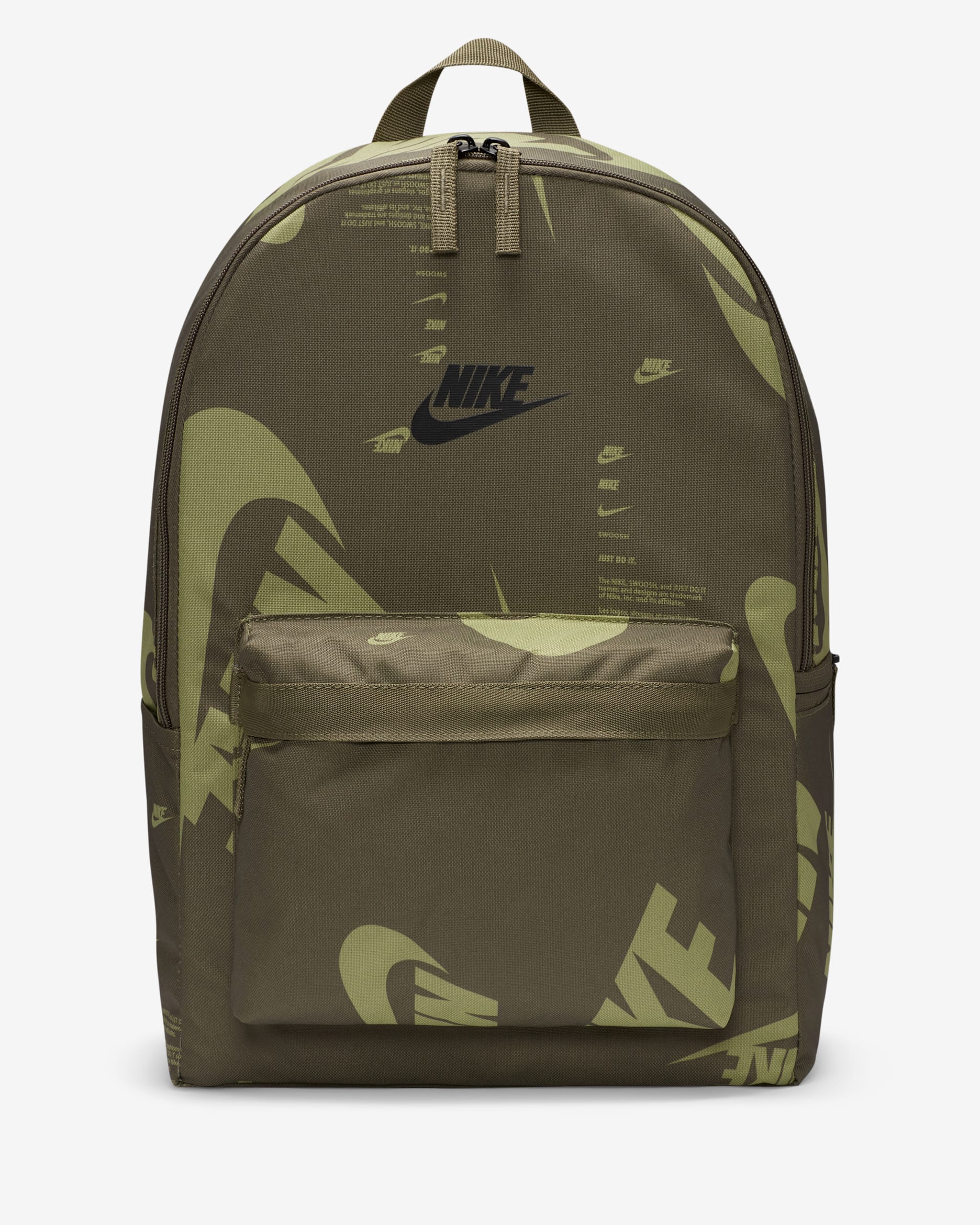 เป้สะพายหลัง Nike Heritage (25 ล.) - Medium Olive/Medium Olive/ดำ