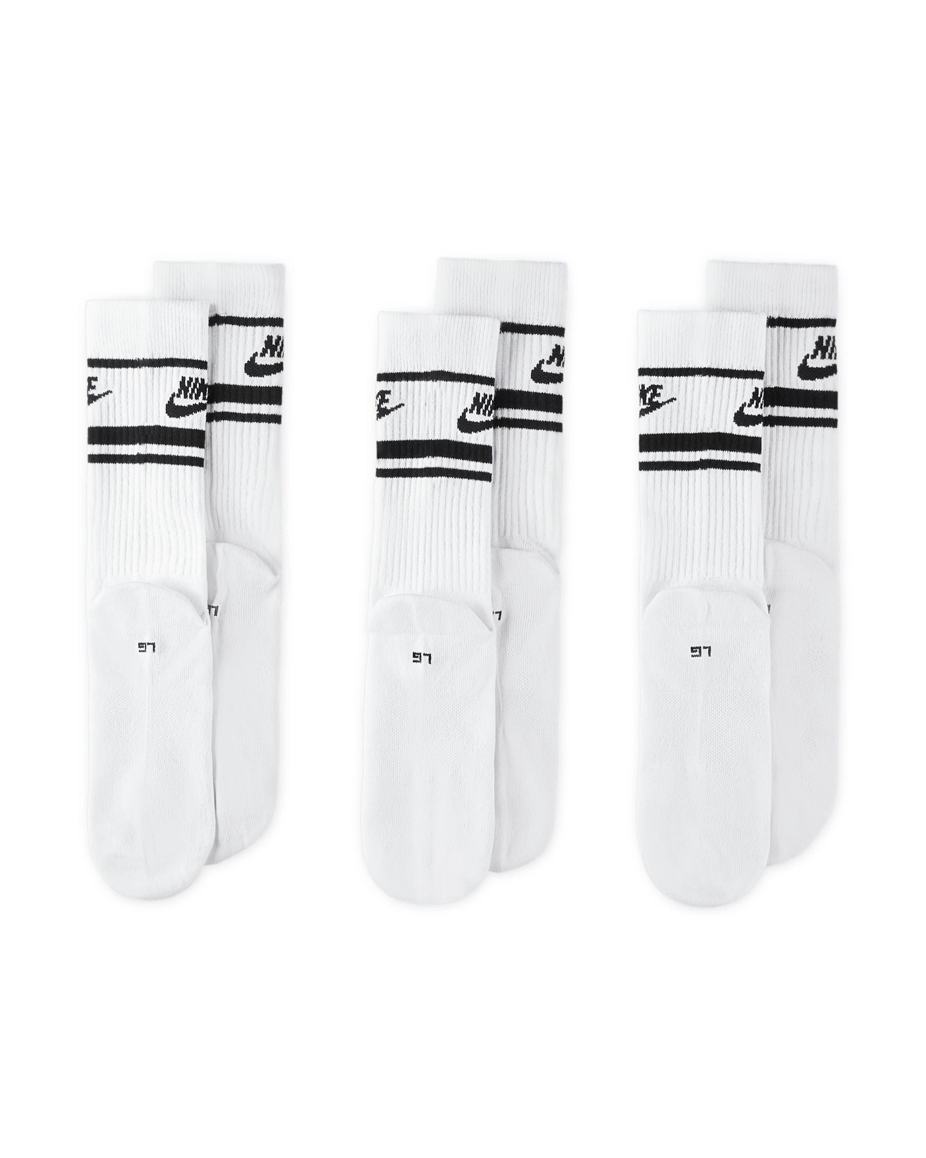 Nike Sportswear Dri-FIT Everyday Essential Crew Socks (3 Pairs)