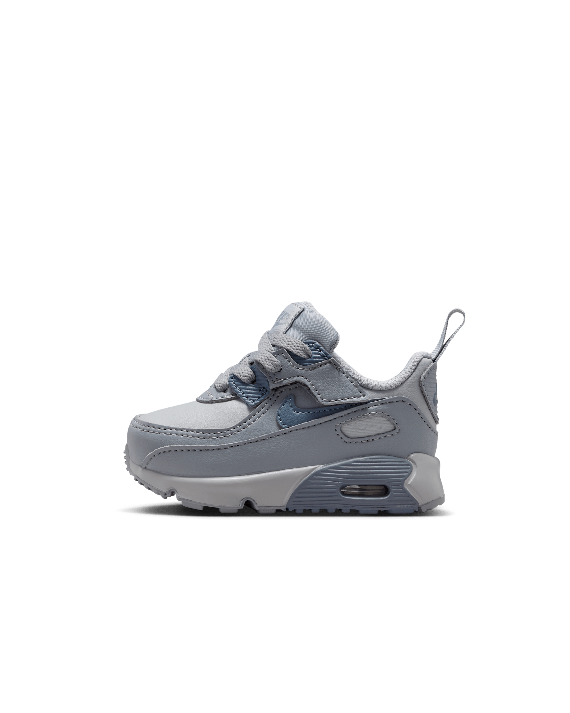 Chaussure Air Max 90 EasyOn pour bébé et tout-petit - Wolf Grey/Stealth/Armory Blue