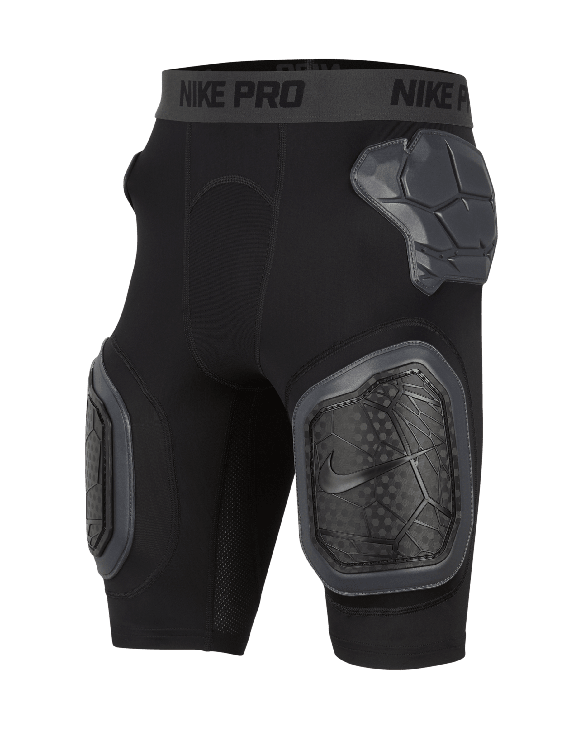 Nike Pro Big Kids' (Boys') HyperStrong Football Shorts - Black
