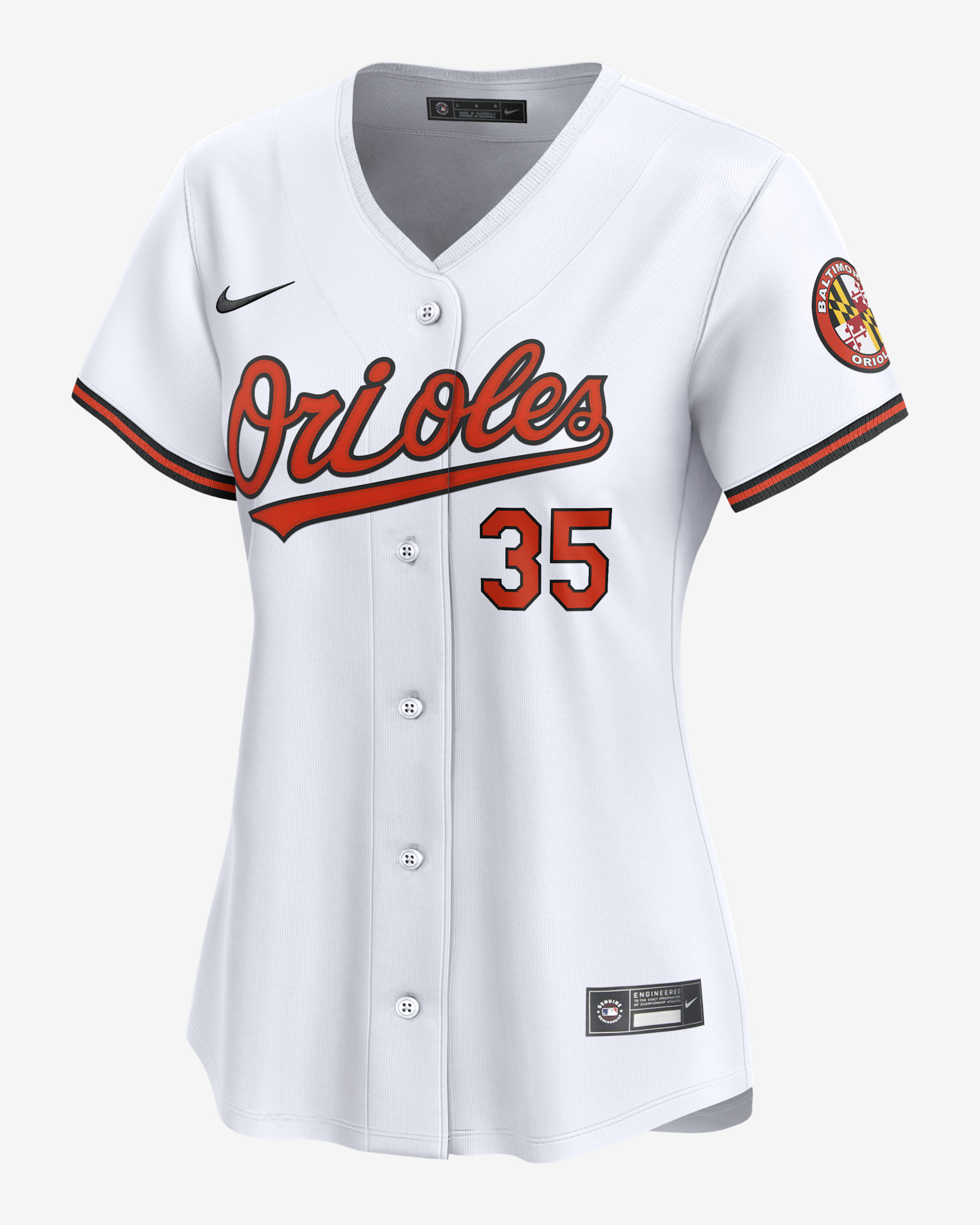 Adley Rutschman Baltimore Orioles Women's Nike Dri-FIT ADV MLB Limited Jersey - White