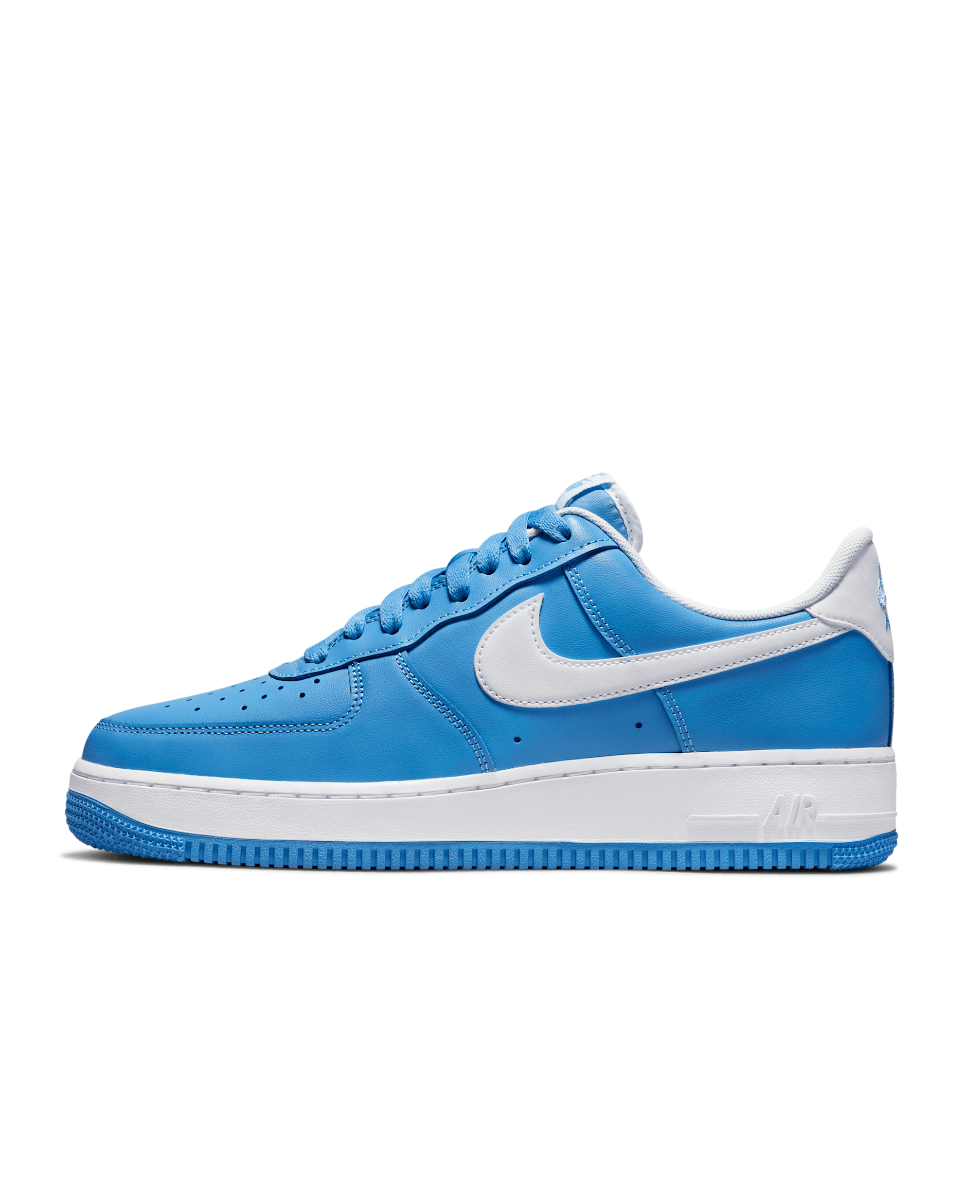 รองเท้าผู้ชาย Nike Air Force 1 '07 - University Blue/ขาว