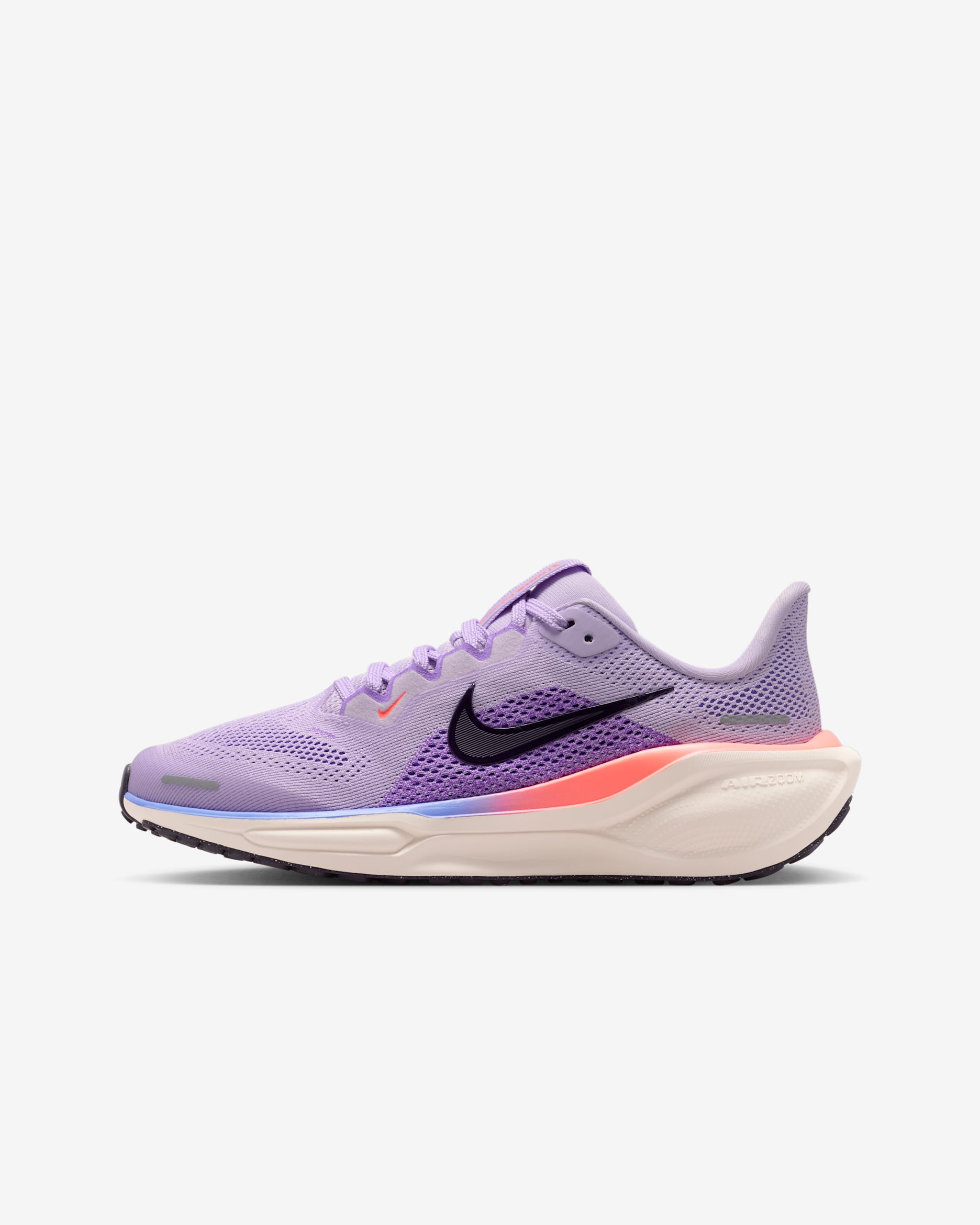 Nike Pegasus 41 Older Kids' Road Running Shoes - Violet Mist/Bright Violet/Sapphire/Purple Dynasty