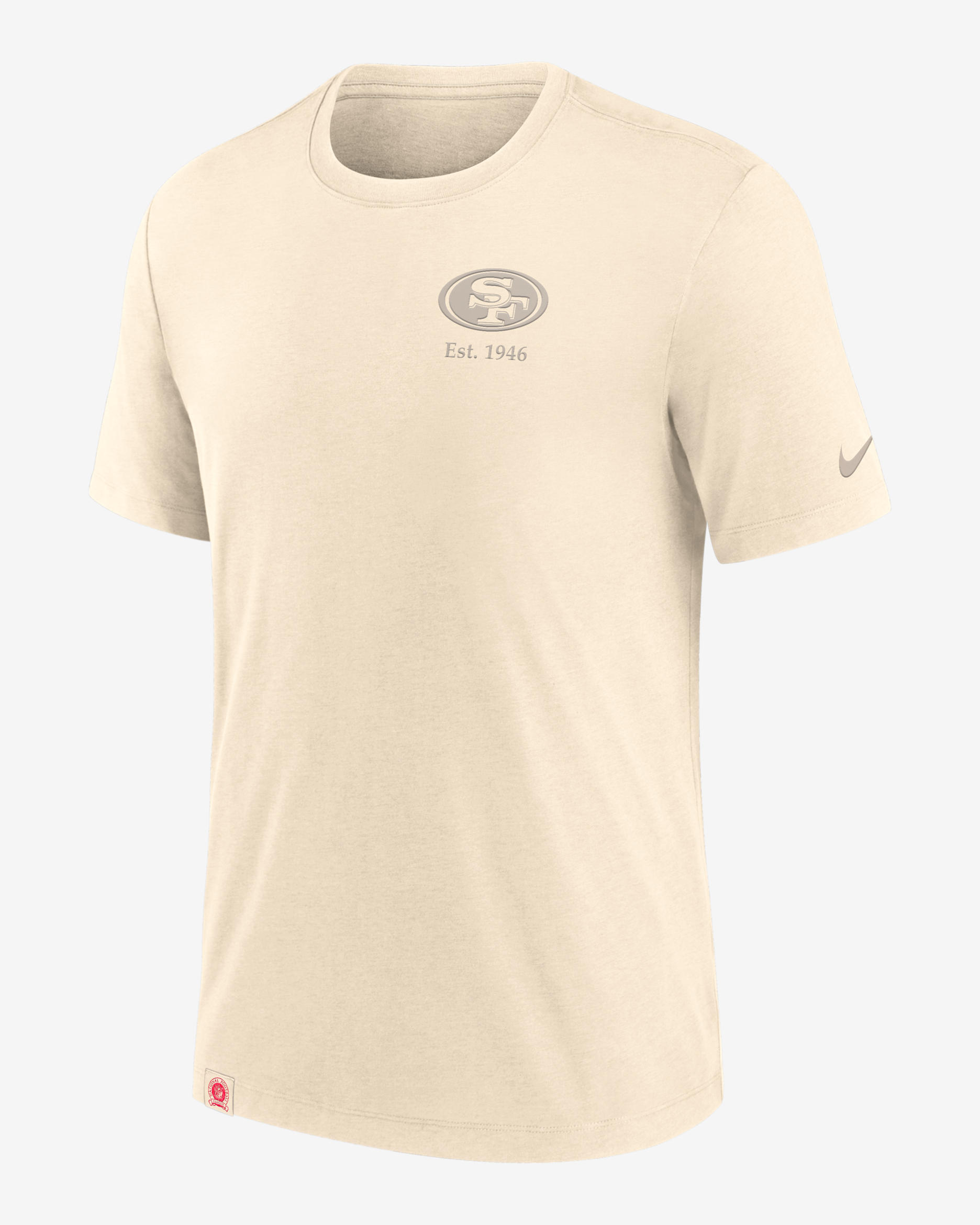 Playera Nike de la NFL para hombre San Francisco 49ers Glory - Natural