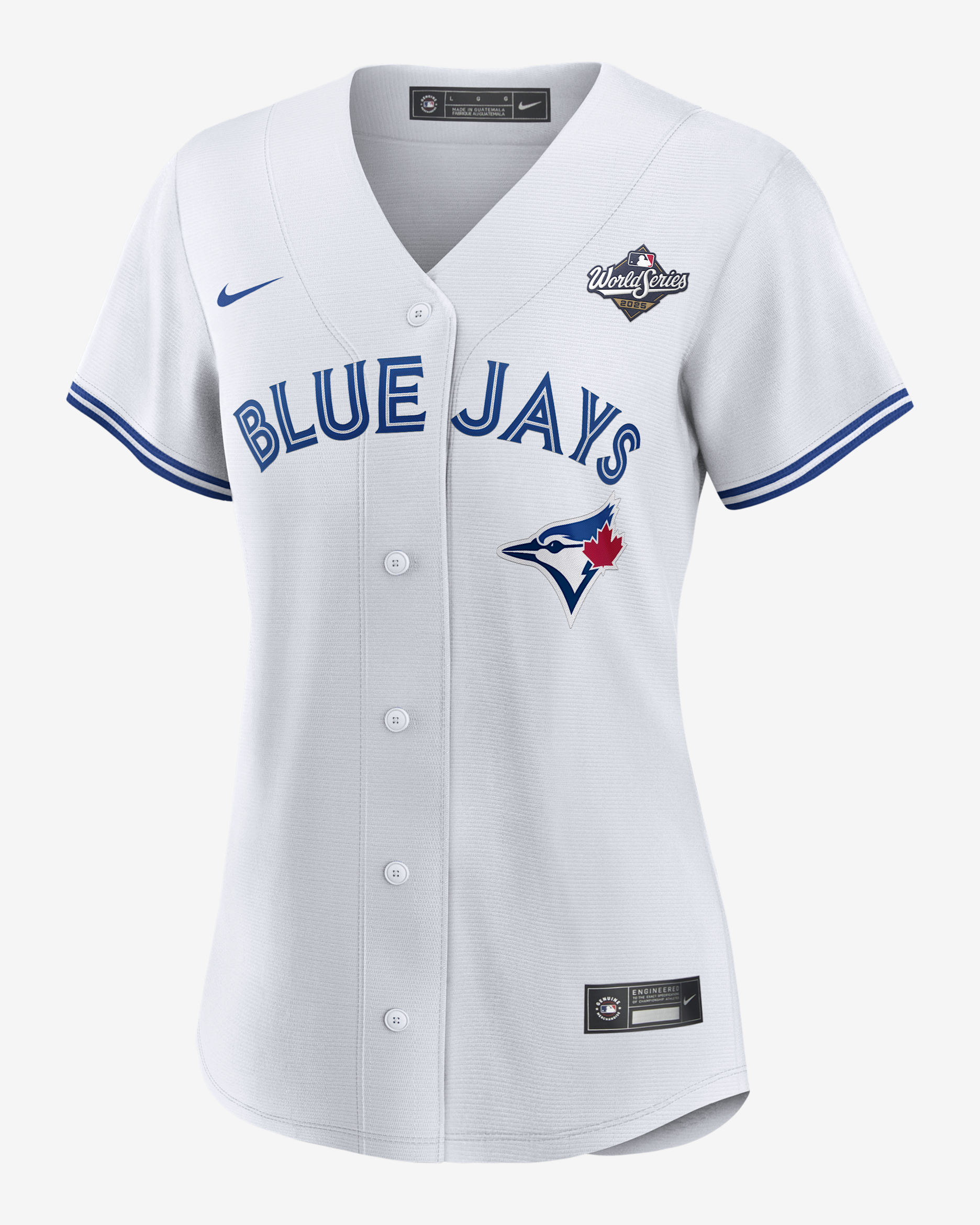 Bo Bichette Toronto Blue Jays 2025 World Series Participant Women's Nike MLB Replica Jersey - White