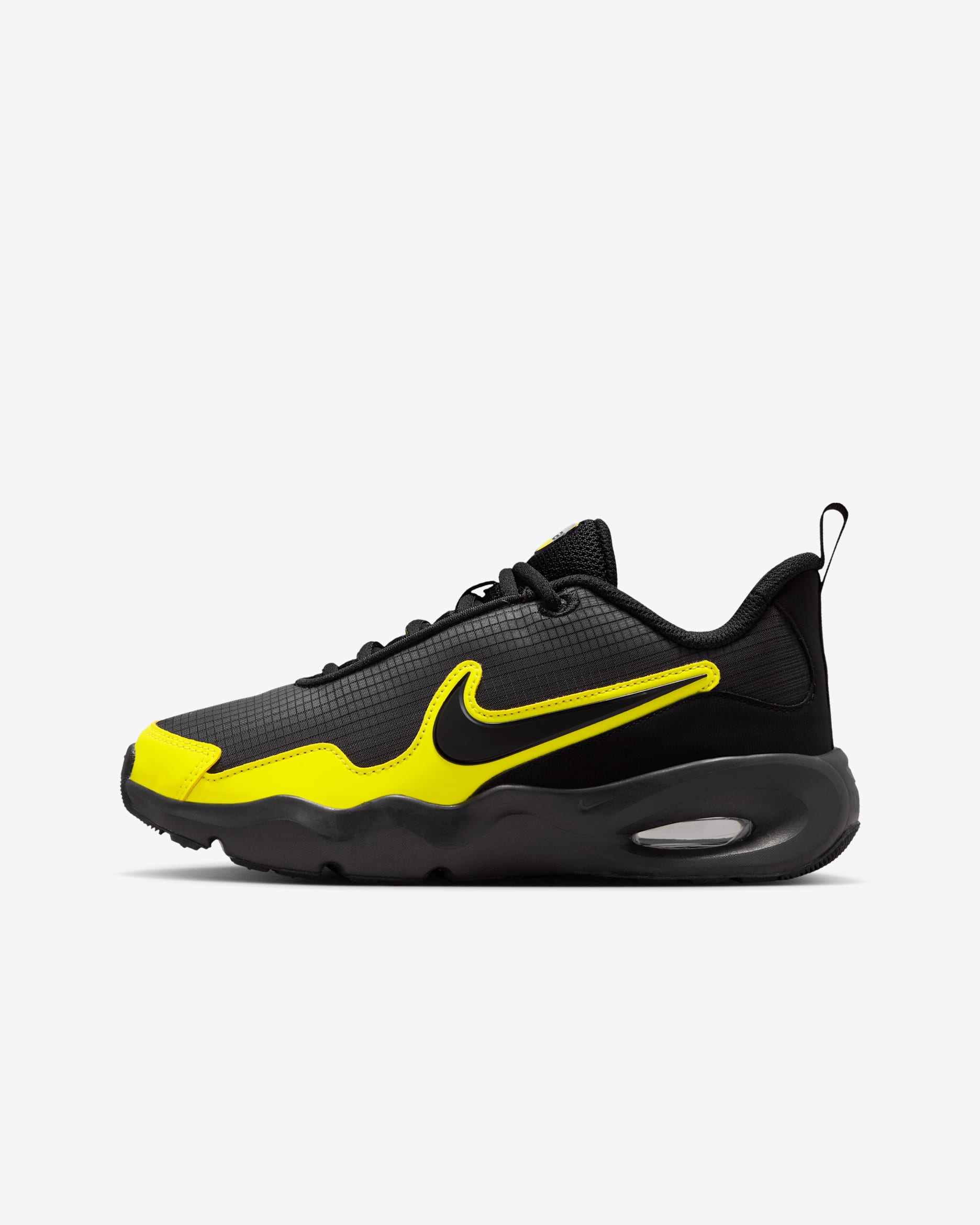Nike Air Max Nova Big Kids' Shoes - Black/Sonic Yellow/Black