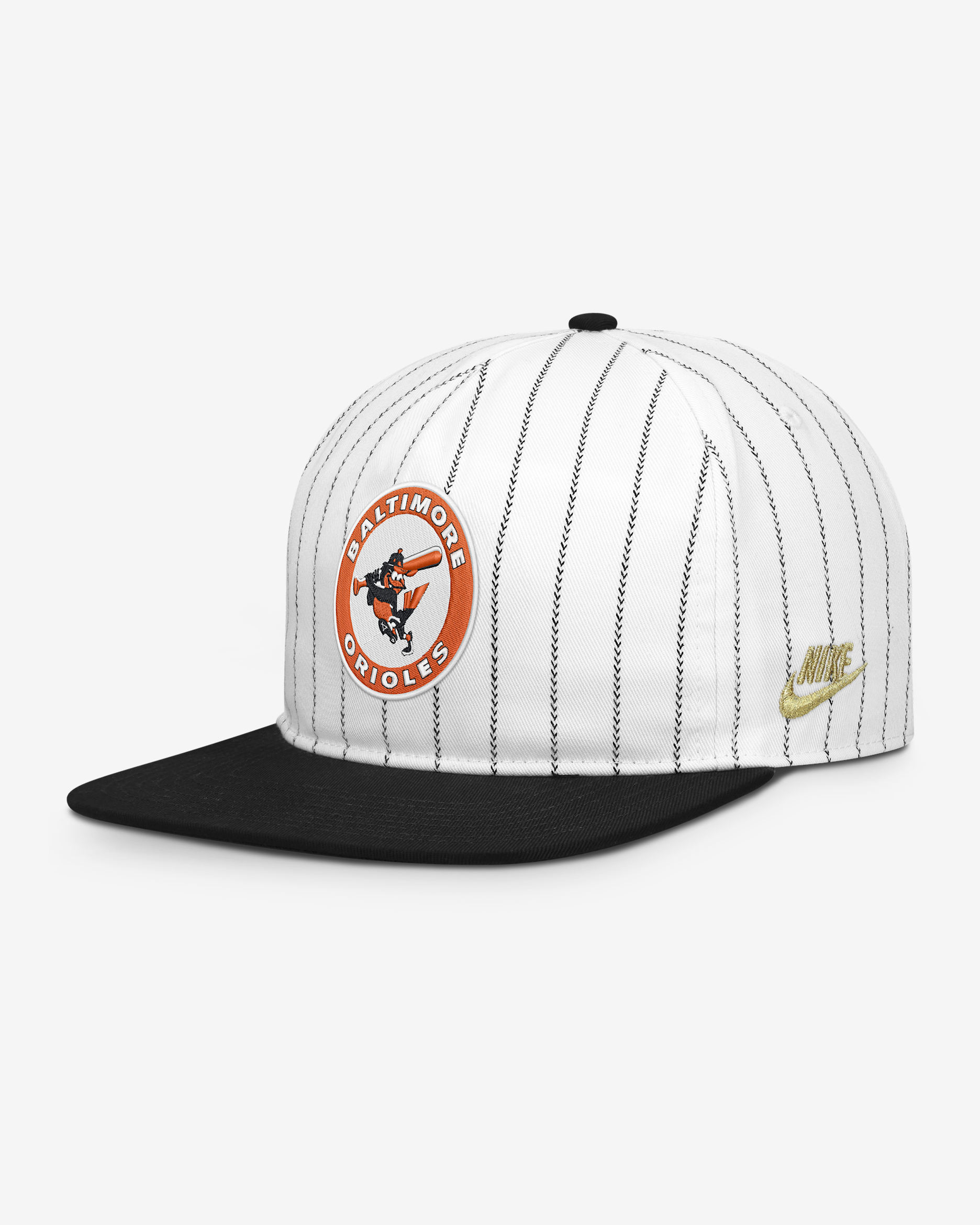 Baltimore Orioles Pro Men's Nike MLB Adjustable Hat - White