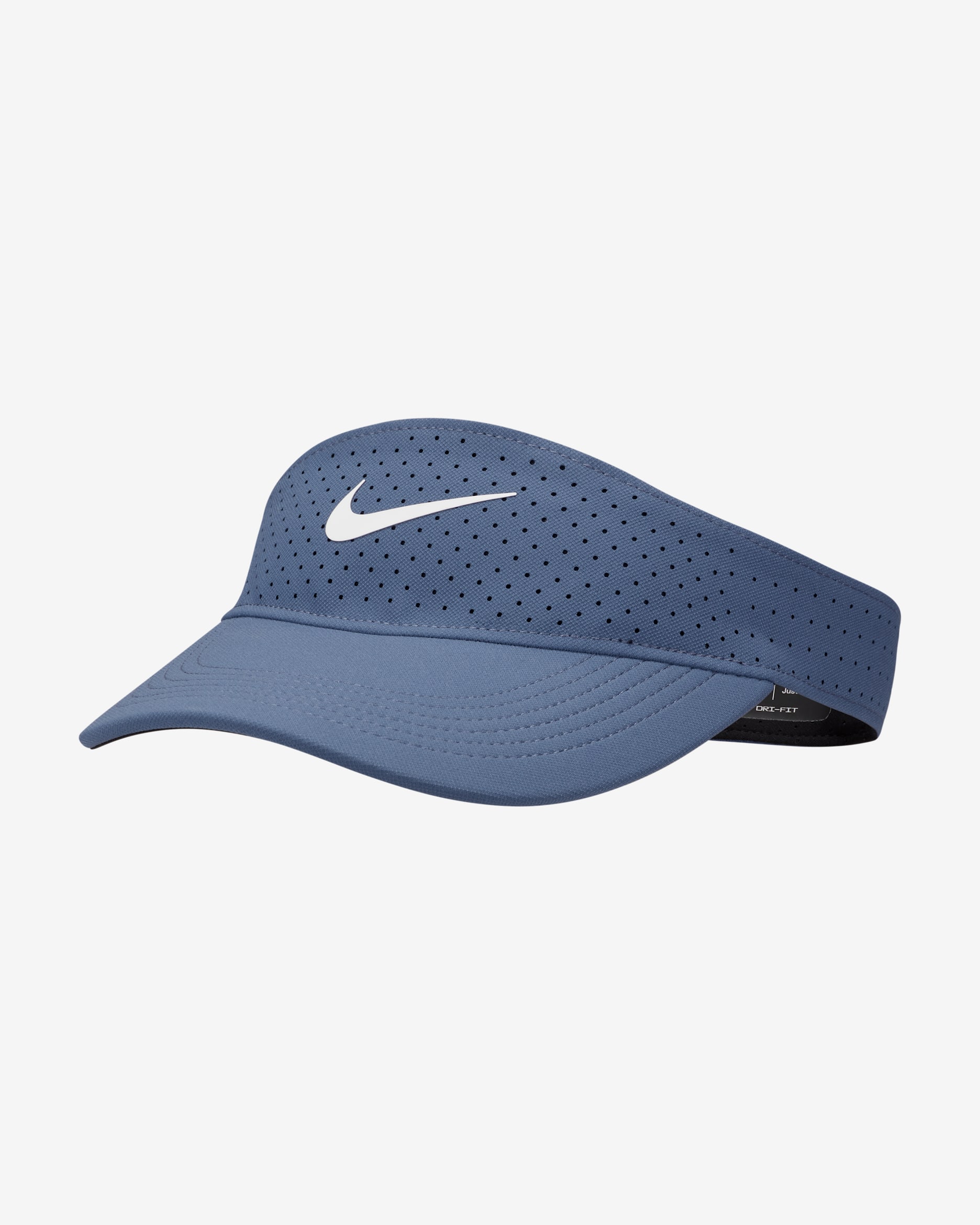 Nike AeroBill Adjustable Training Visor - Diffused Blue/White