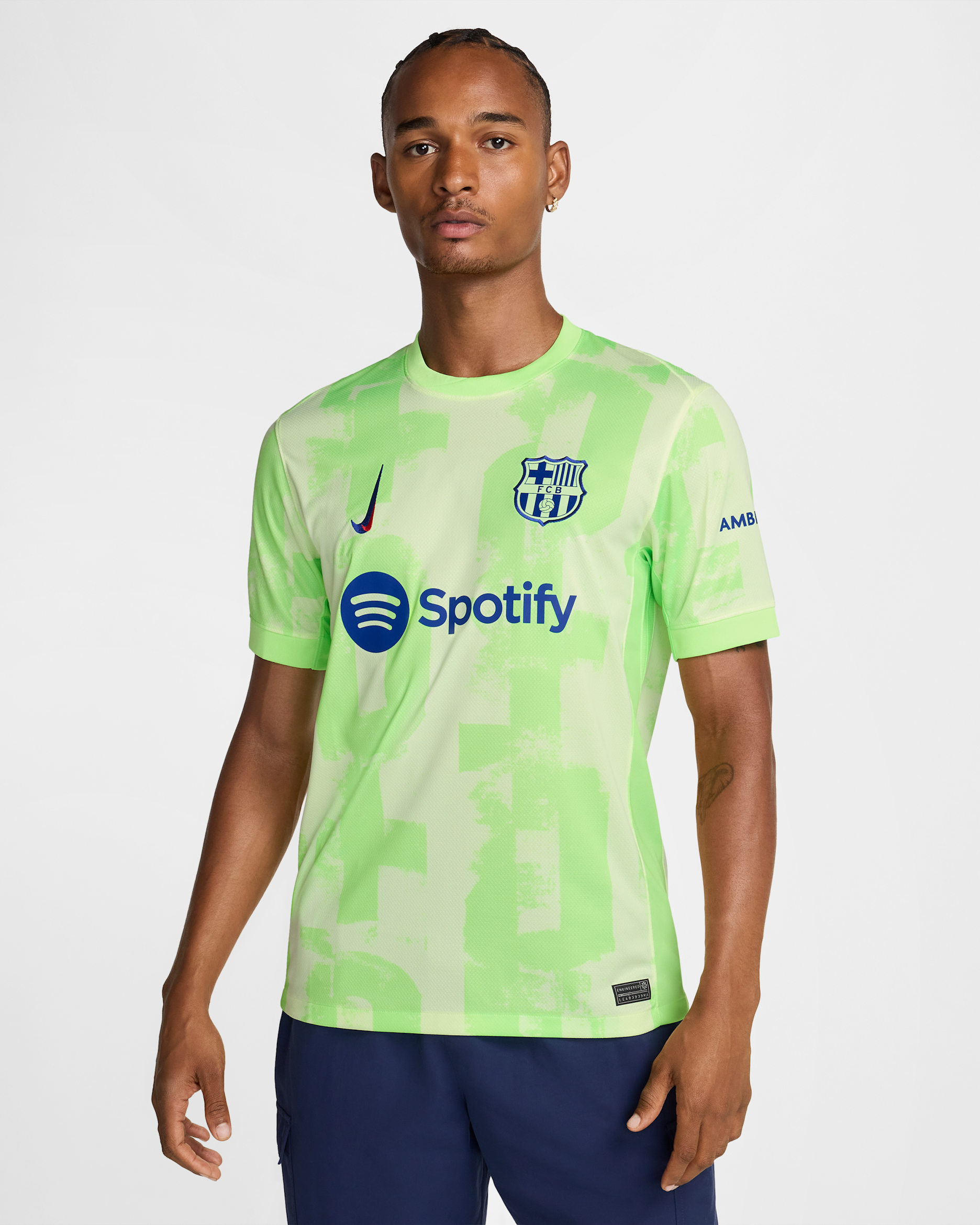 FC バルセロナ 2024/25 スタジアム サード メンズ ナイキ Dri-FIT サッカー レプリカ ユニフォーム - ベアリーボルト/ベアリーボルト/ライムブラスト/オールドロイヤル