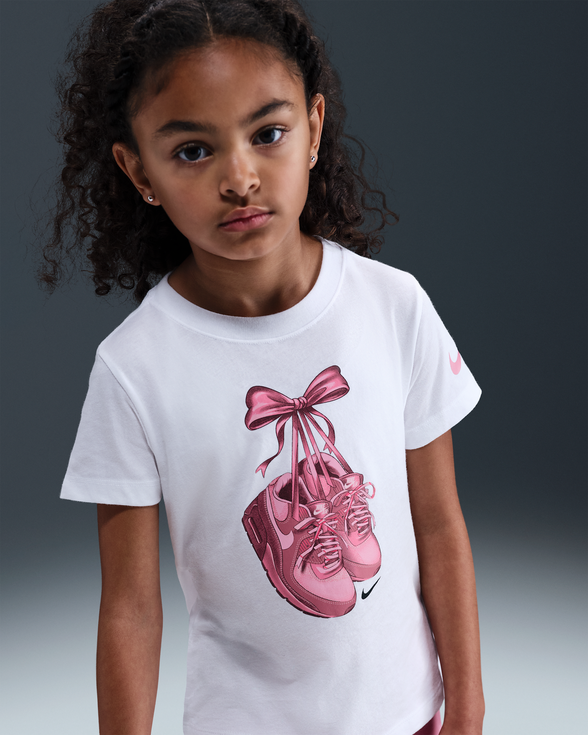 Nike Little Kids' Bowmax T-Shirt - White