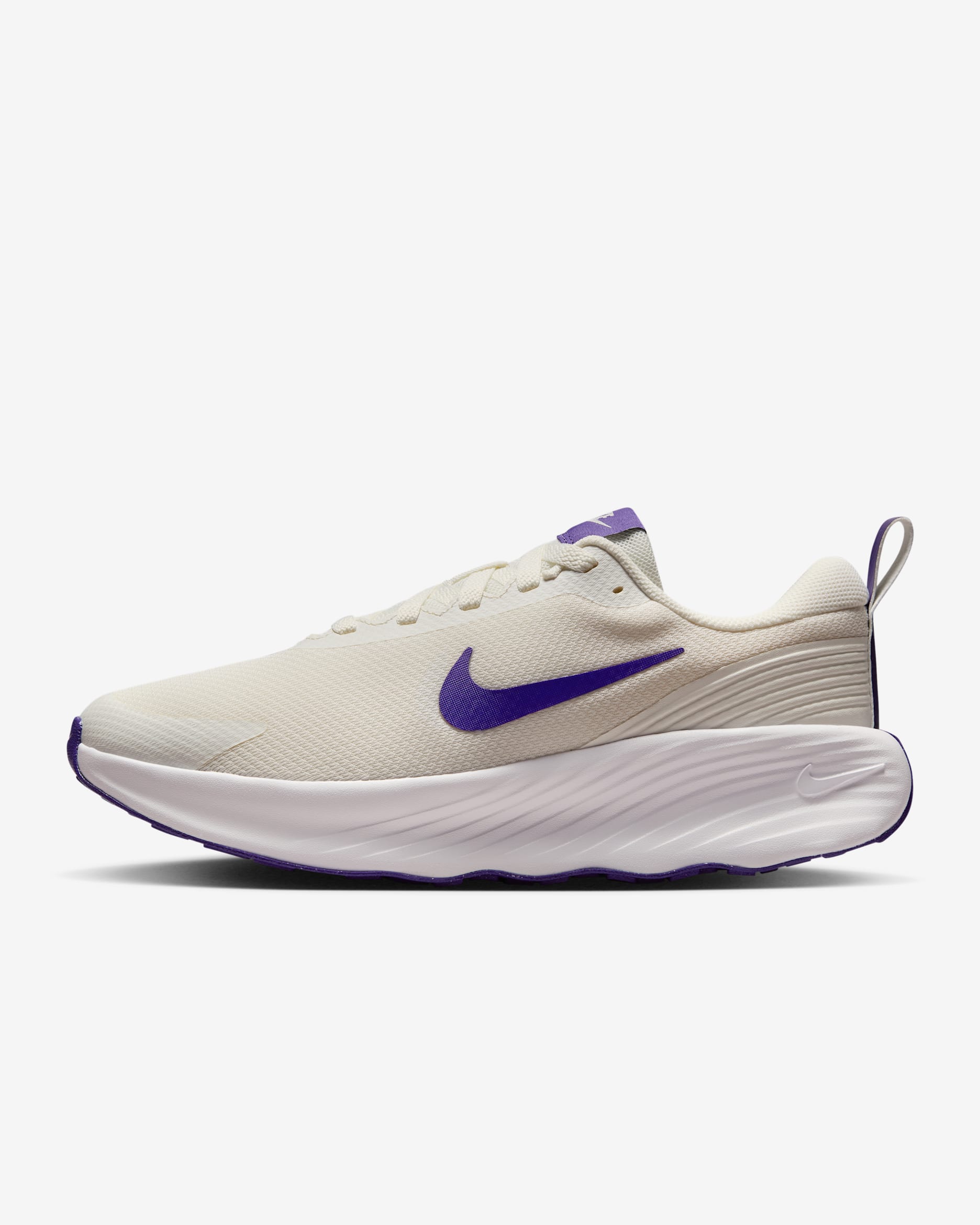 Tenis de caminata para mujer Nike Promina - Vela/Blanco/Morado cancha