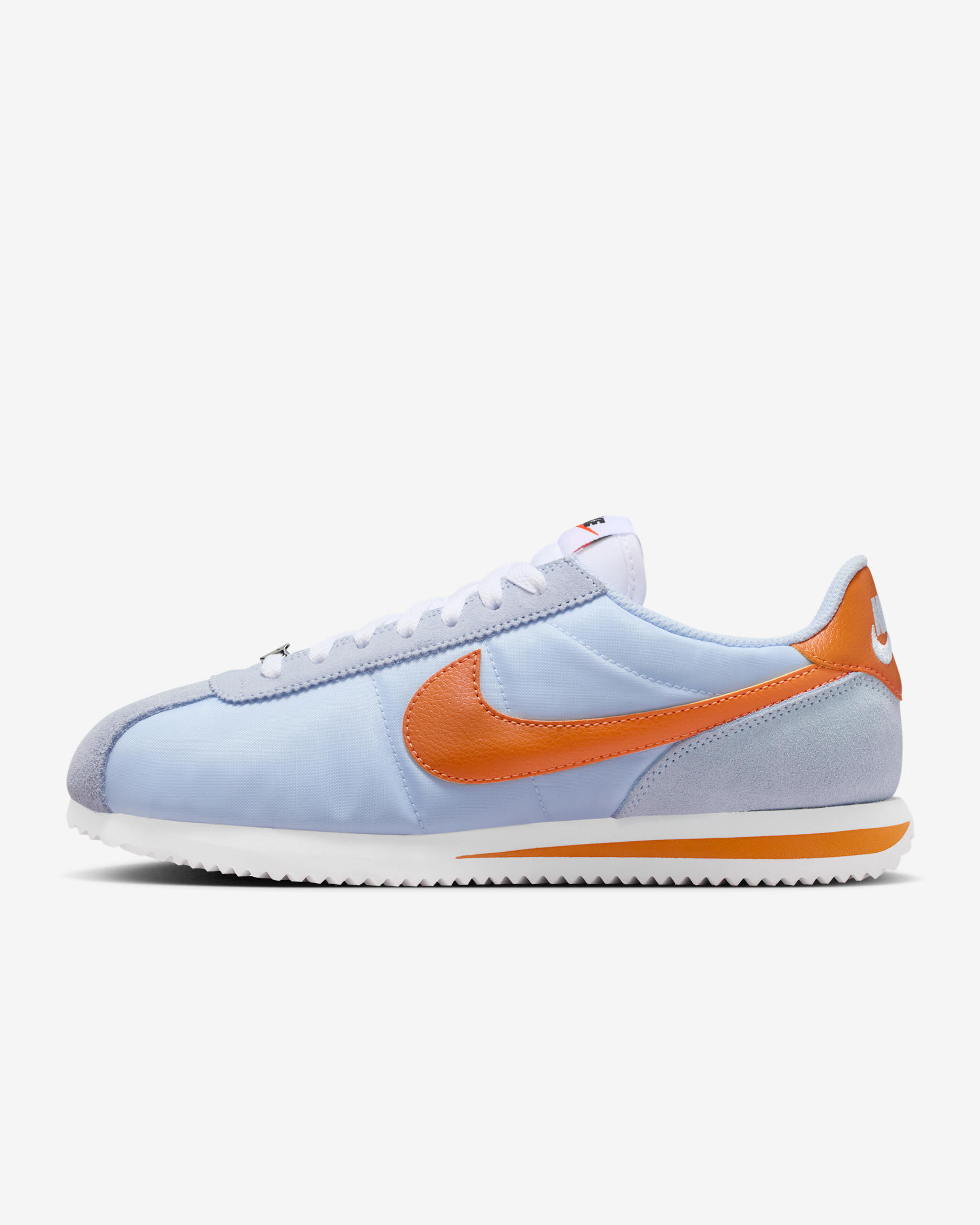 Nike Cortez Textile Women's Shoes - Hydrogen Blue/White/Hot Curry