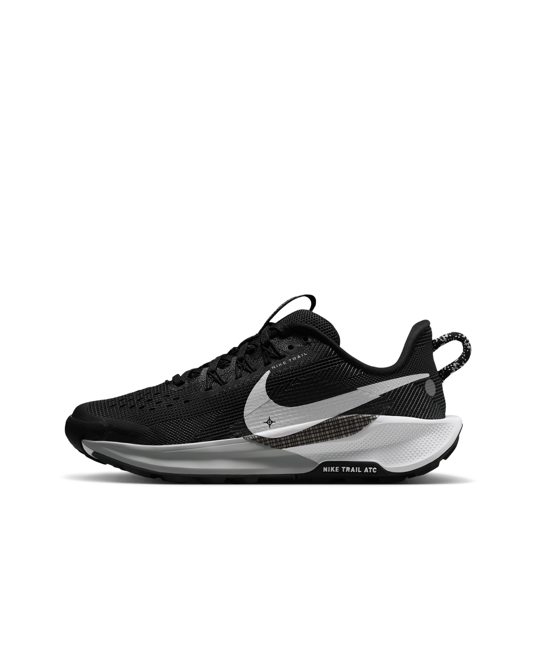 Nike Pegasus Trail 5 Big Kids' Trail Running Shoes - Black/Anthracite/Wolf Grey/White